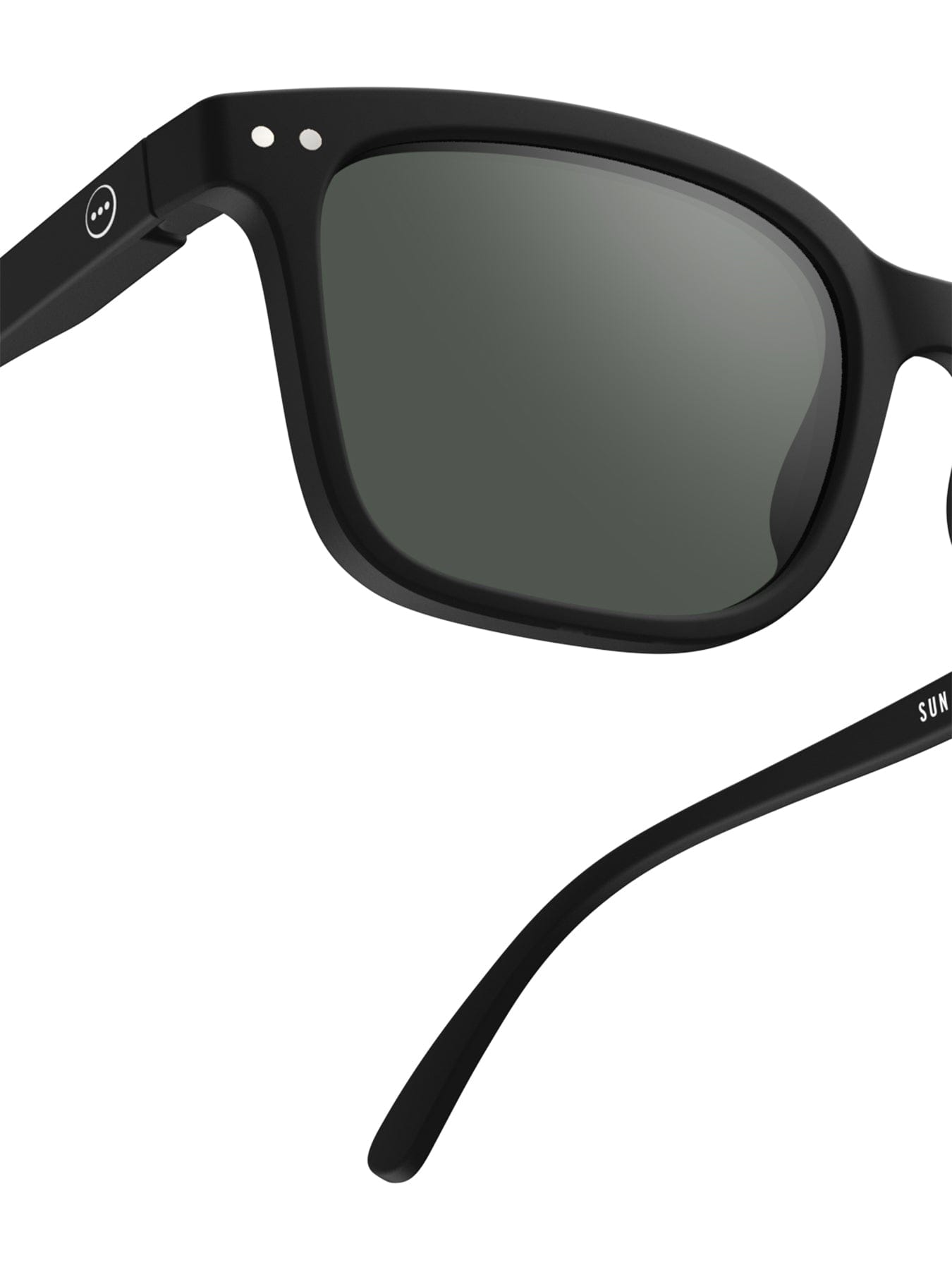 Izipizi #L Square Sunglasses Black