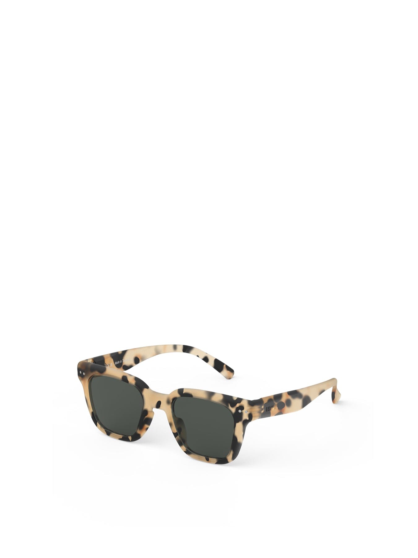 Izipizi Sun Road Rectangle Sunglasses Light Tortoise
