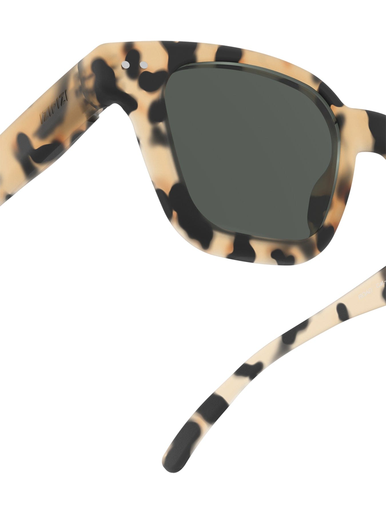 Izipizi Sun Road Rectangle Sunglasses Light Tortoise