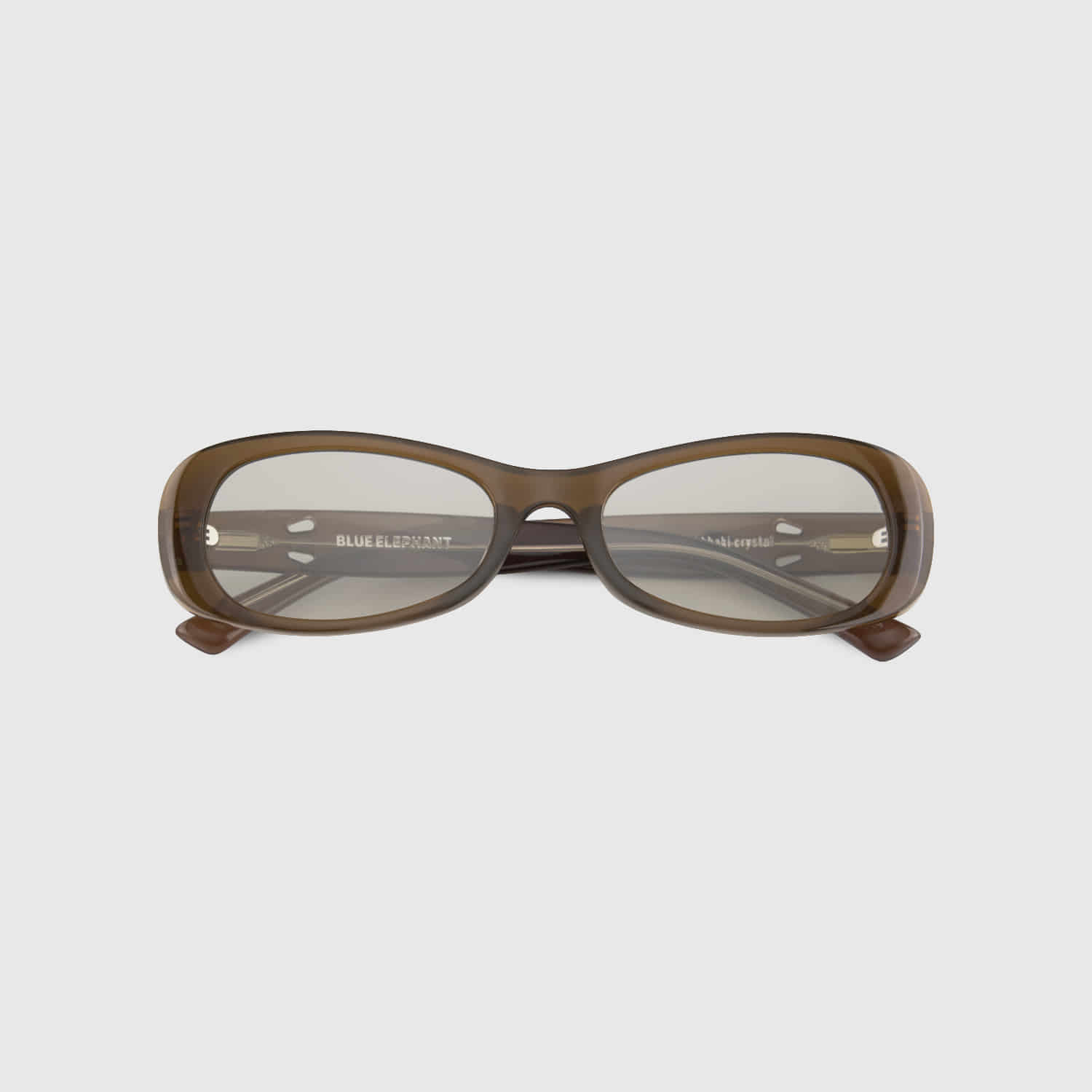 BLUE Elephant Sunglasses BLOOM Khaki Crystal
