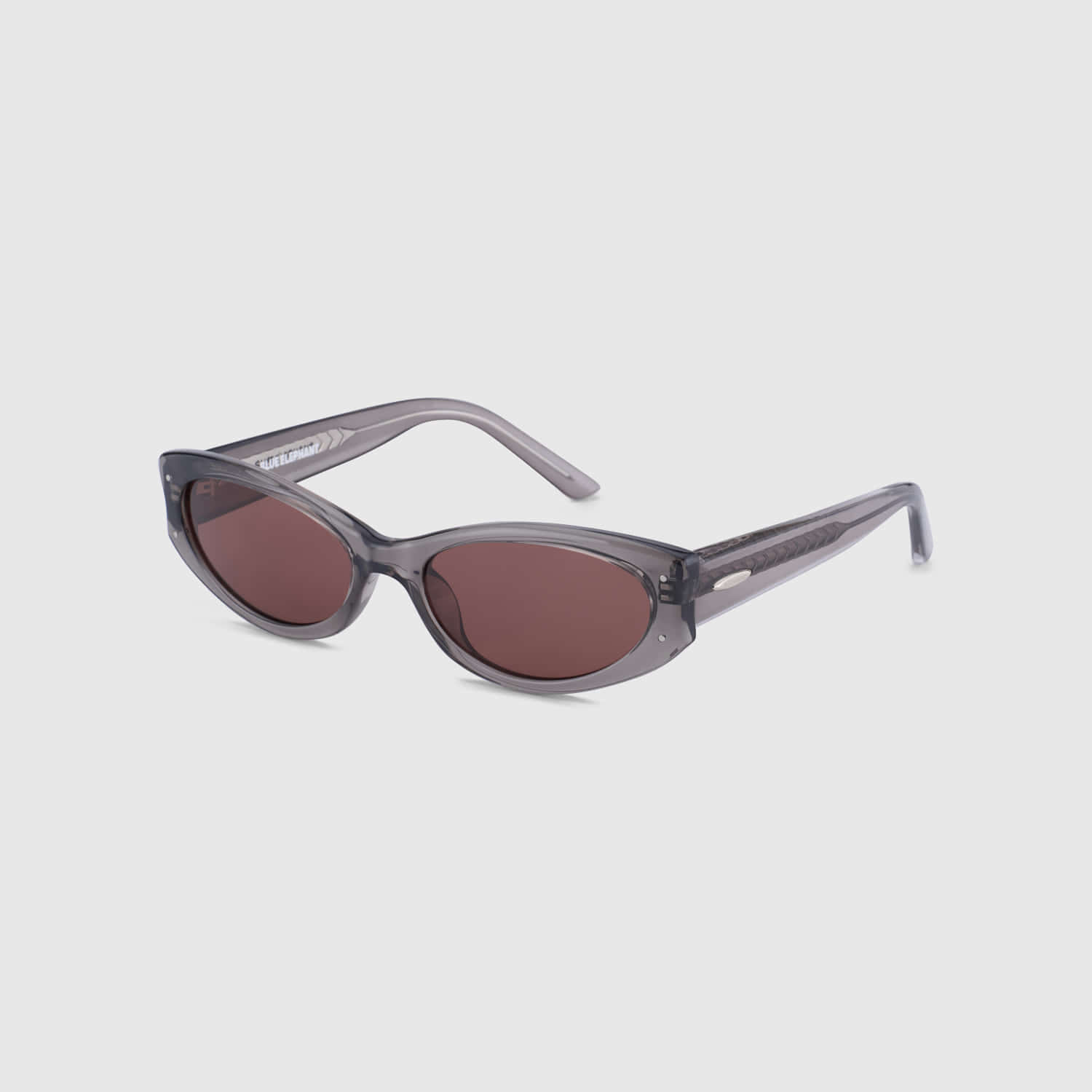 BLUE Elephant Sunglasses LEN Black Crystal