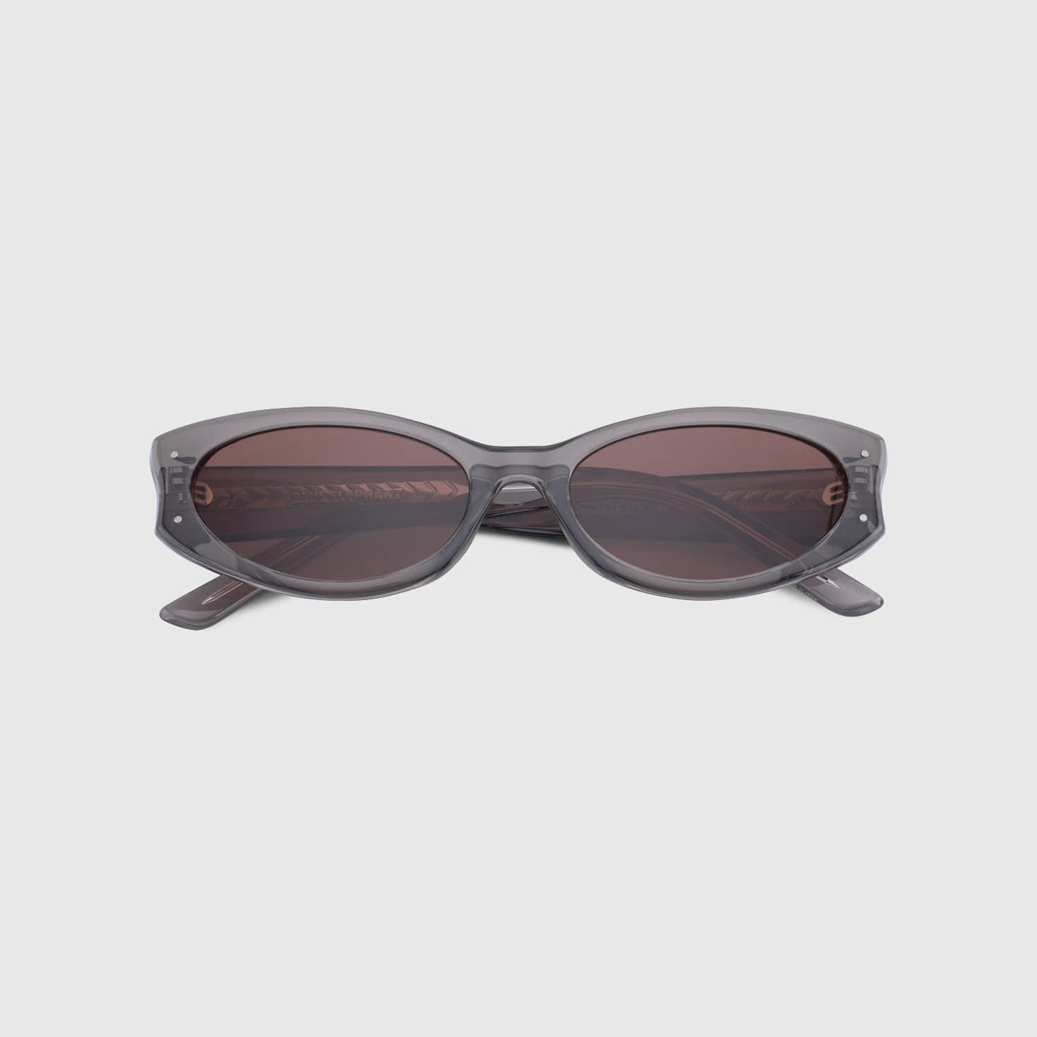 BLUE Elephant Sunglasses LEN Black Crystal