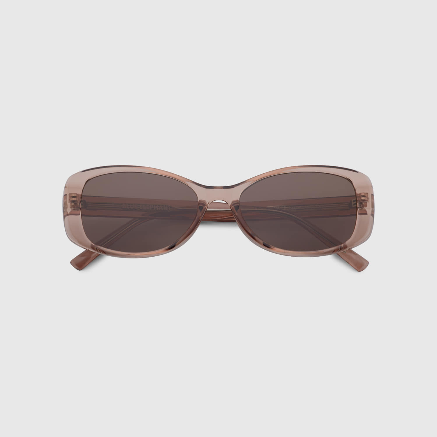 BLUE Elephant Sunglasses MOSA Brown Crystal