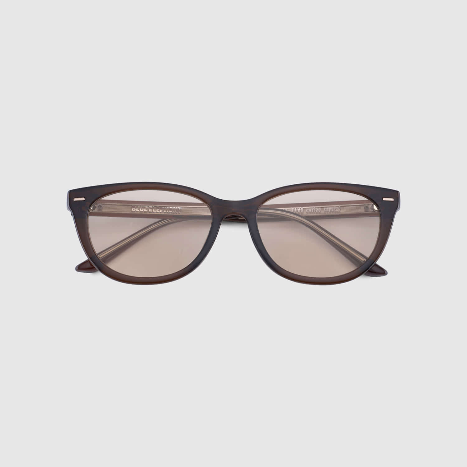 BLUE Elephant Sunglasses TANA Coffee Crystal