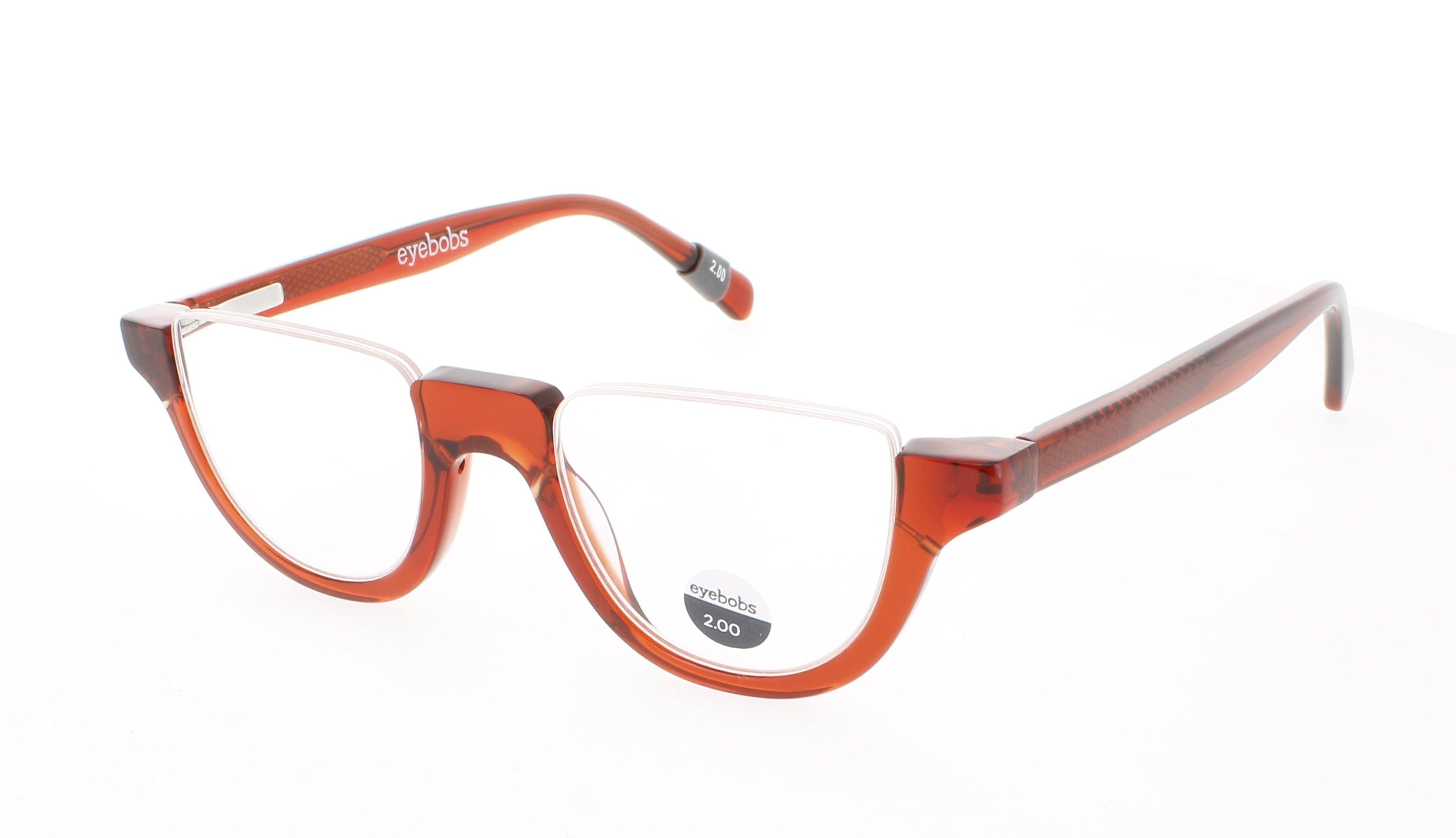 Eyebobs Optical Glasses GARNET RED CRYSTAL