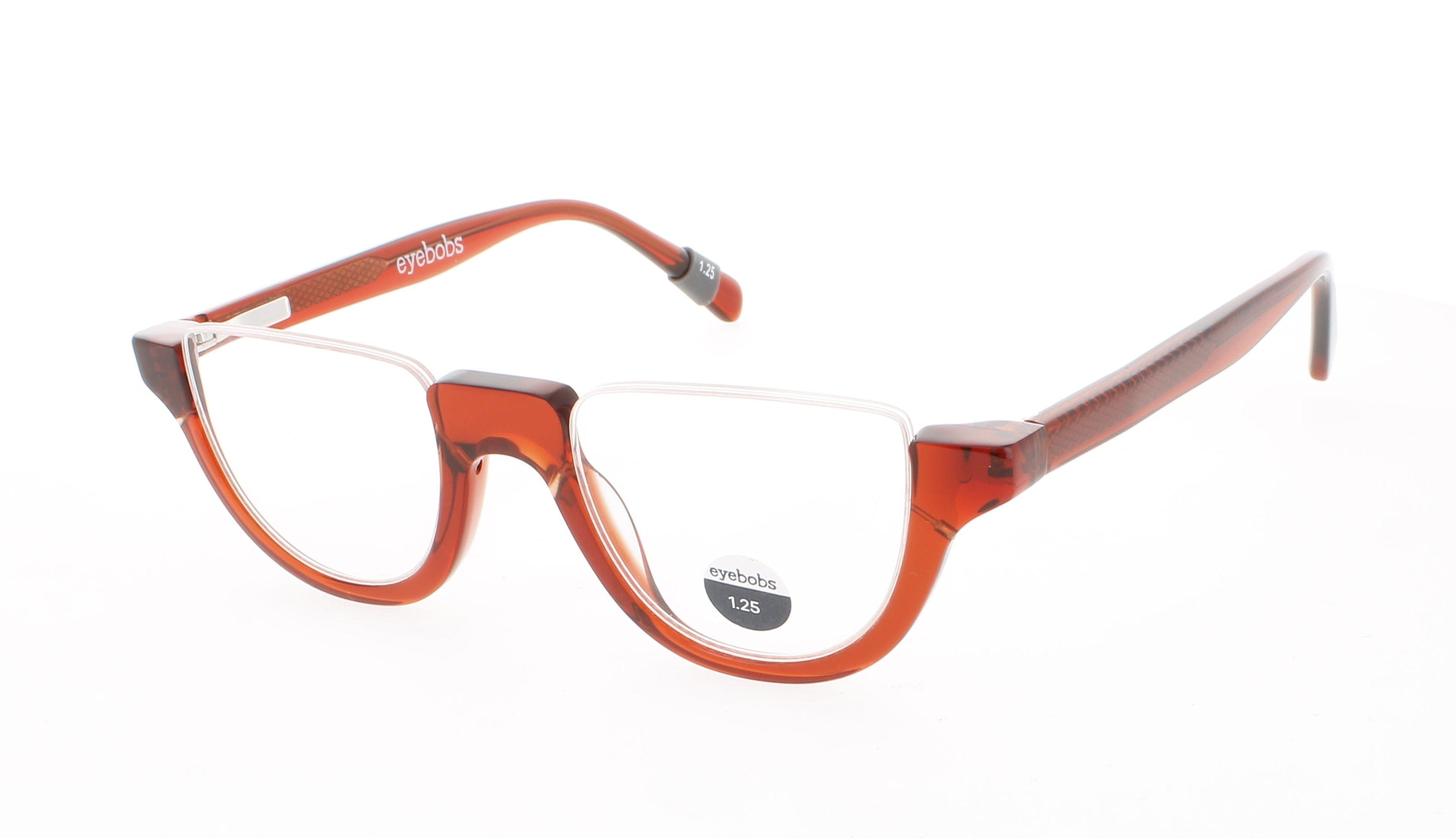 Eyebobs Optical Glasses GARNET RED CRYSTAL
