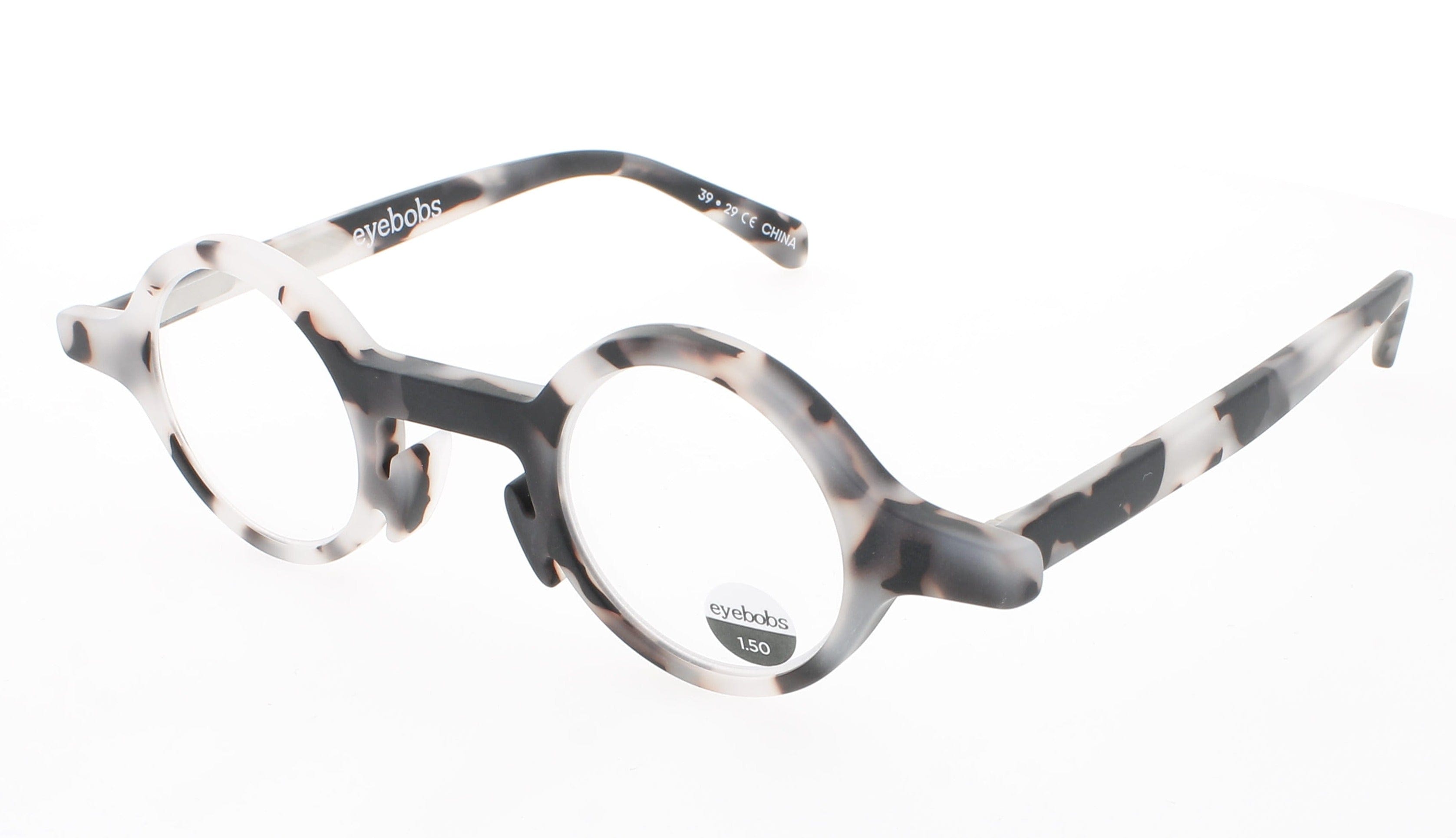TORTOISE Eyebobs Optical Glasses MATTE GREY TORTOISE