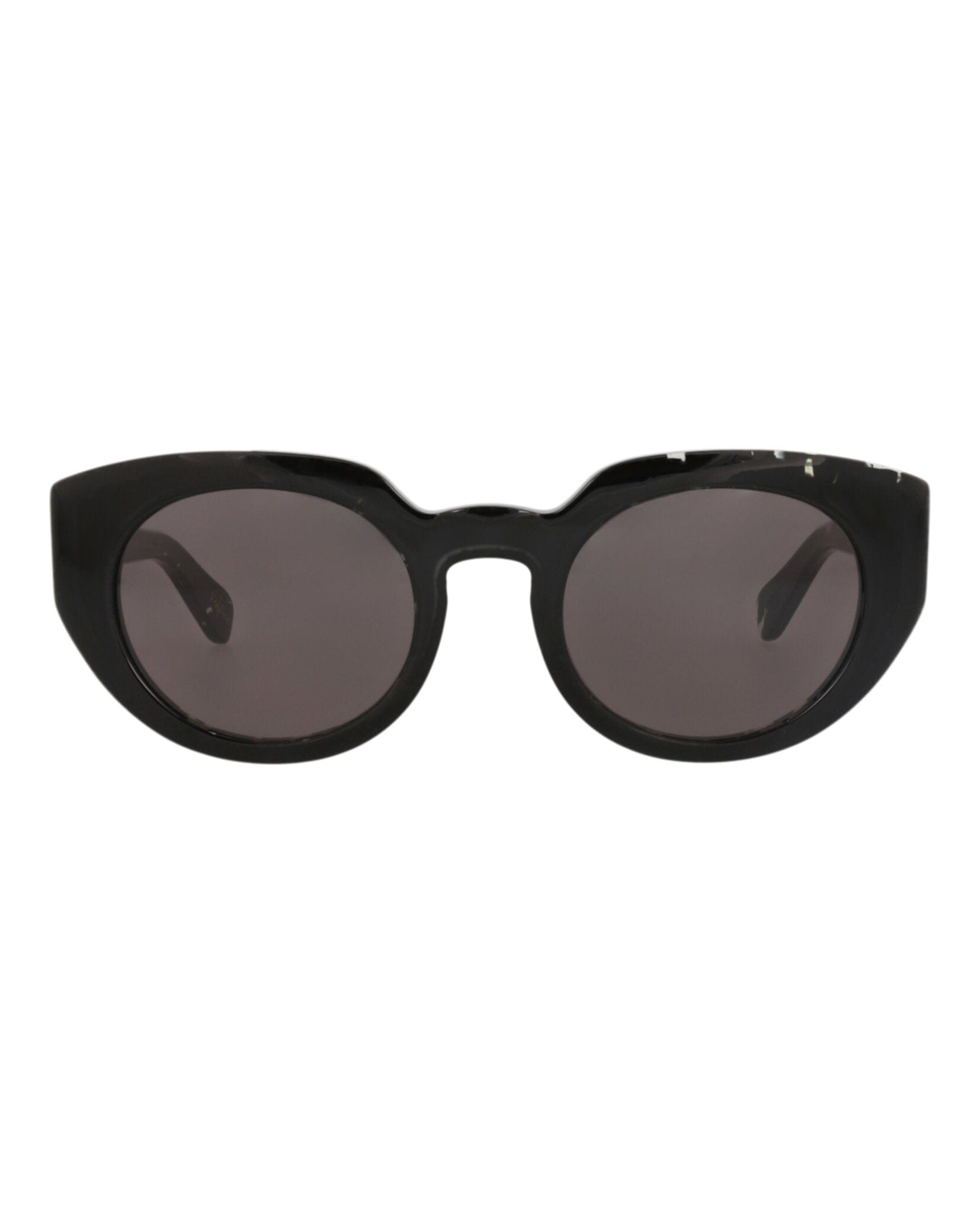 Fashion Chloé Womens Round/Oval Black Black Grey Fashion Designer Eyewear