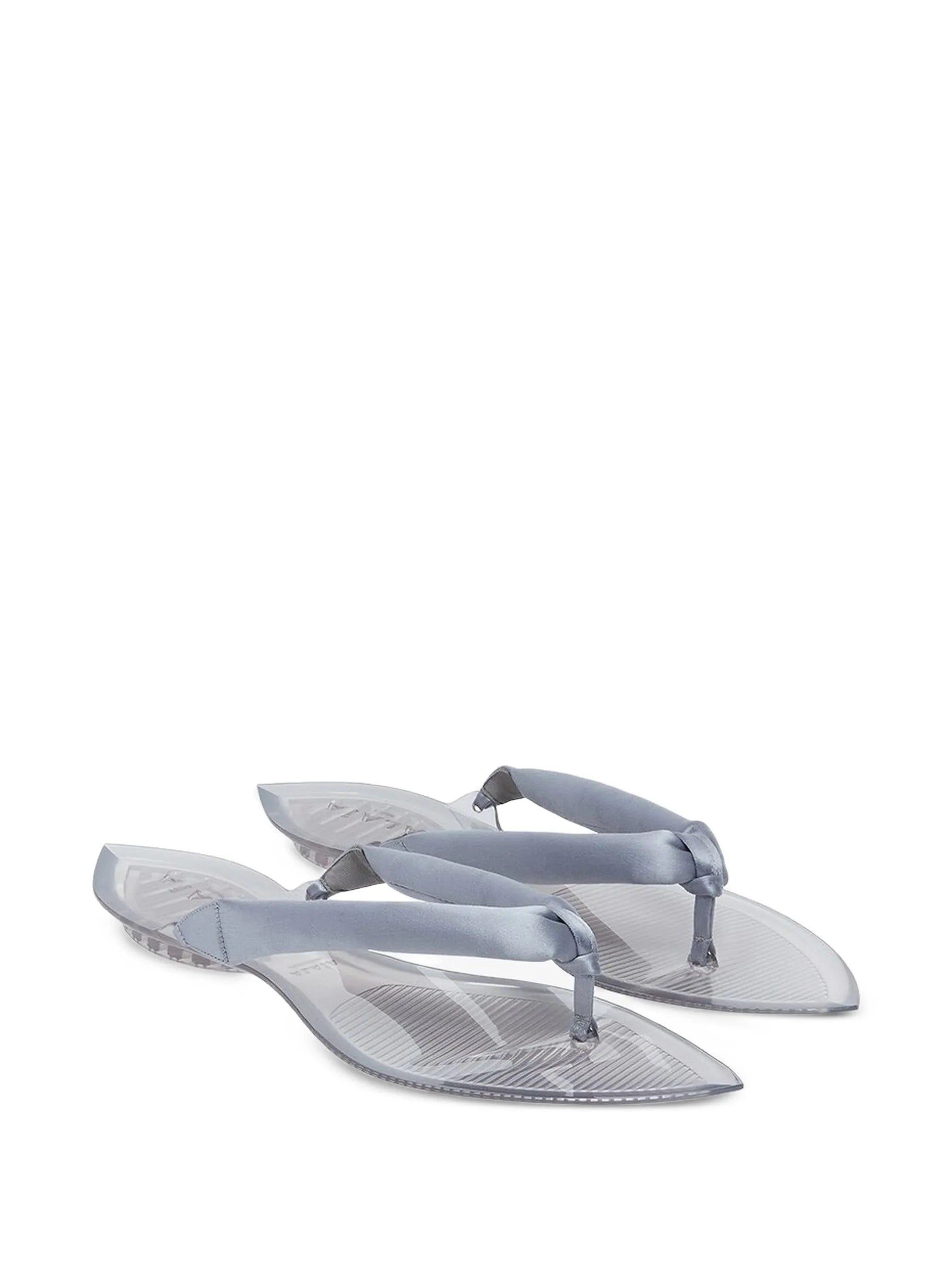 Alaïa Invisible thong sandals