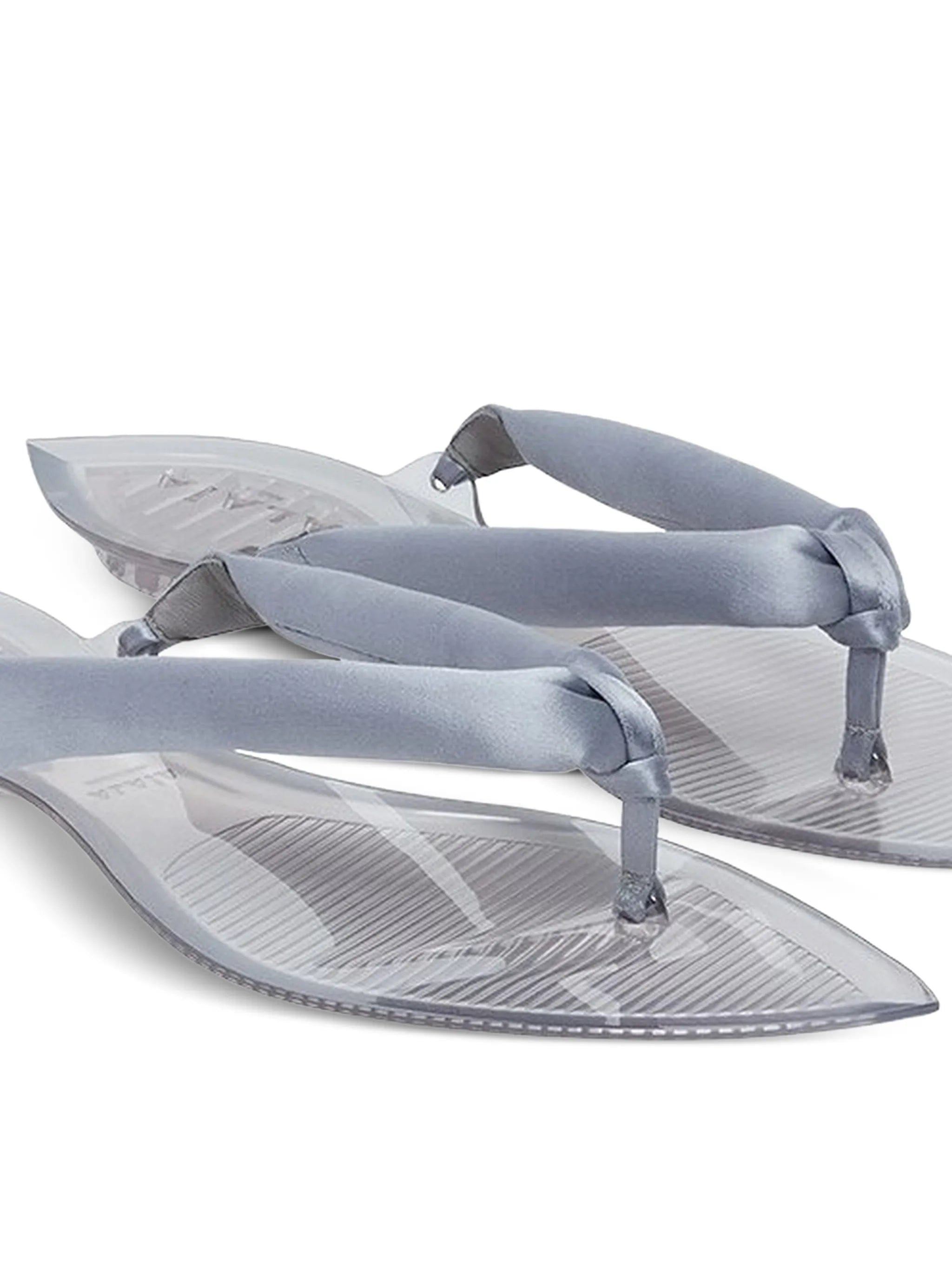 Alaïa Invisible thong sandals