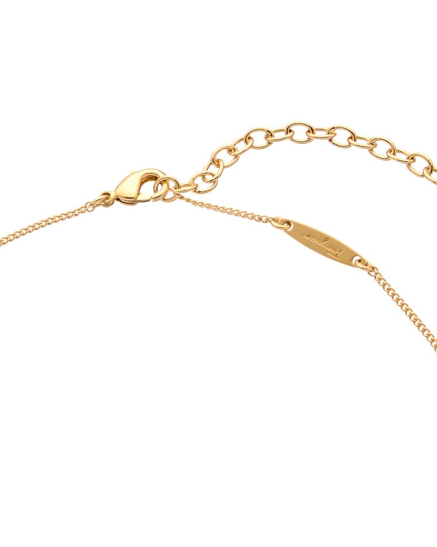 Ferragamo Gancini 3D Crystal Necklace
