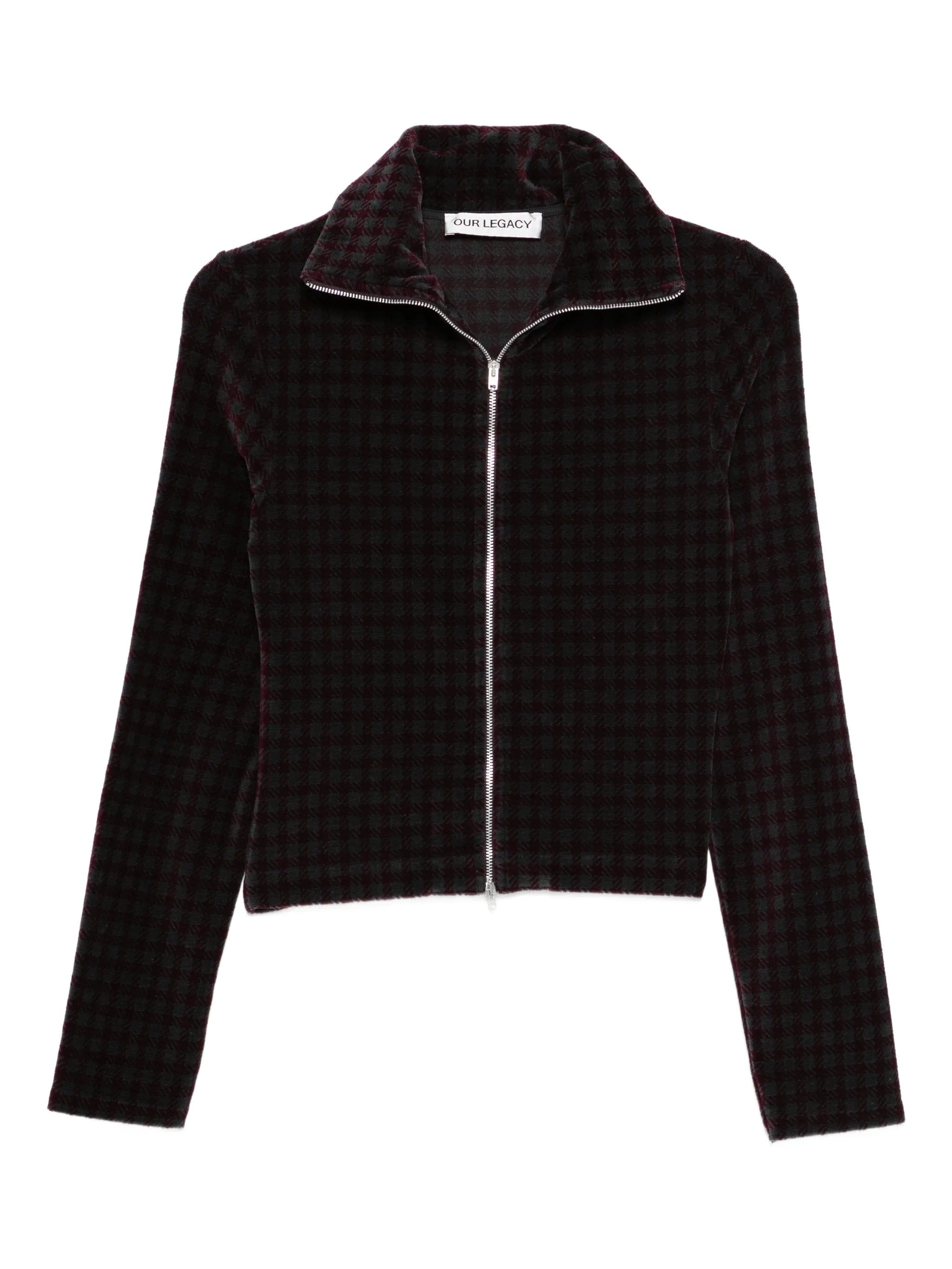 OUR Legacy zip - up patterned jacket