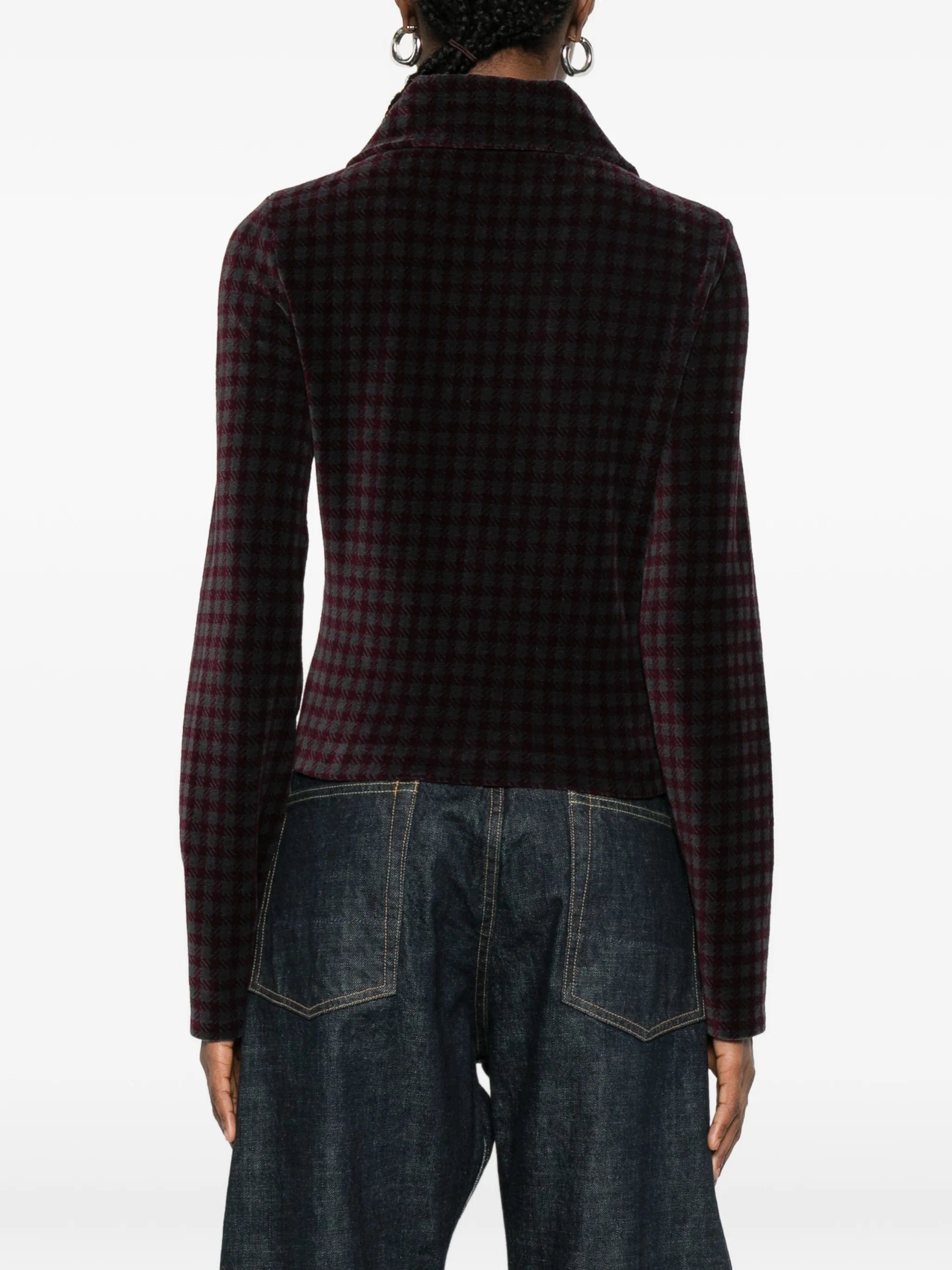 OUR Legacy zip - up patterned jacket