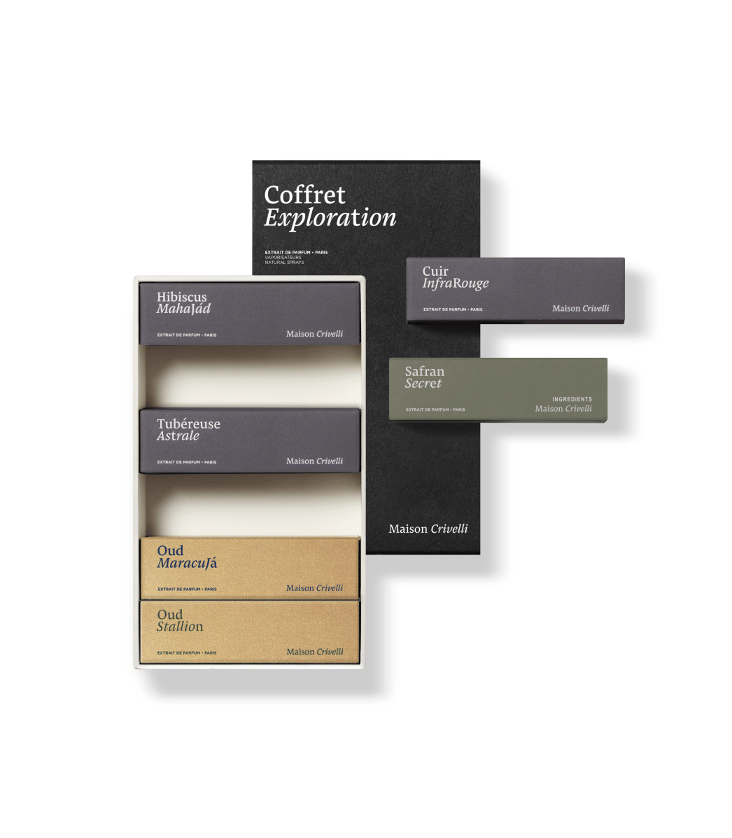 Maison Crivelli Exploration set extraits de parfum