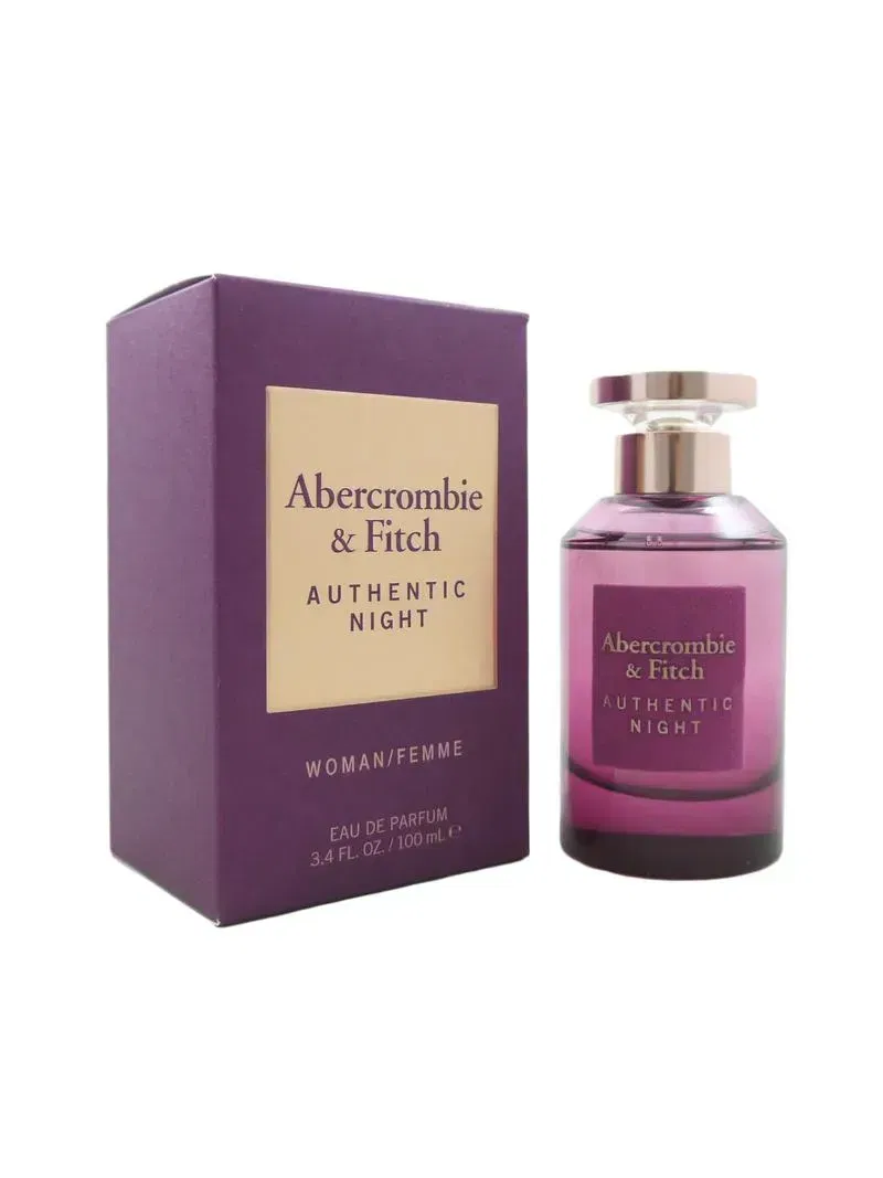 Abercrombie & Fitch Authentic Night EDP For Women 100 ml