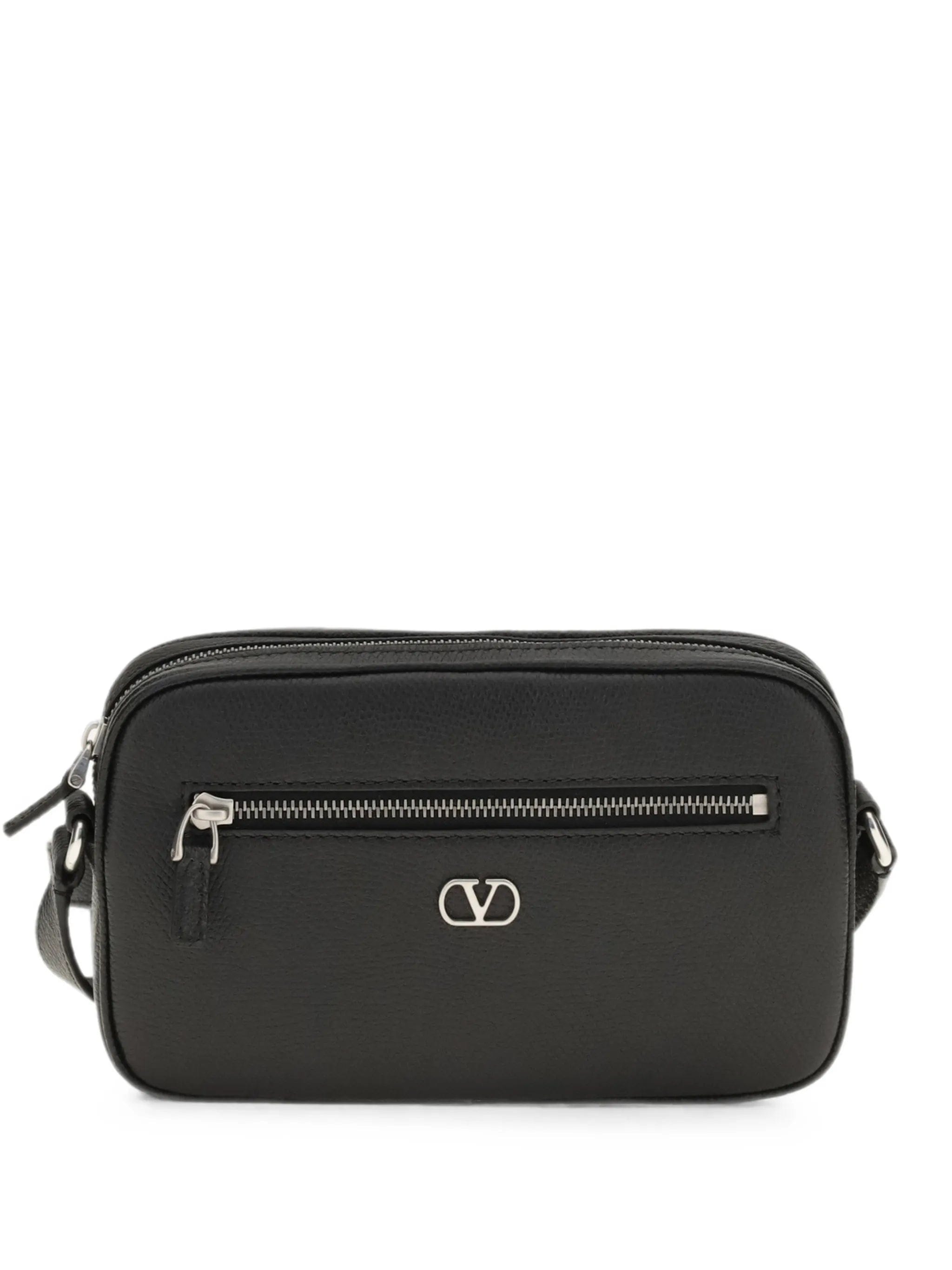 Valentino Garavani VLogo Signature leather messenger bag