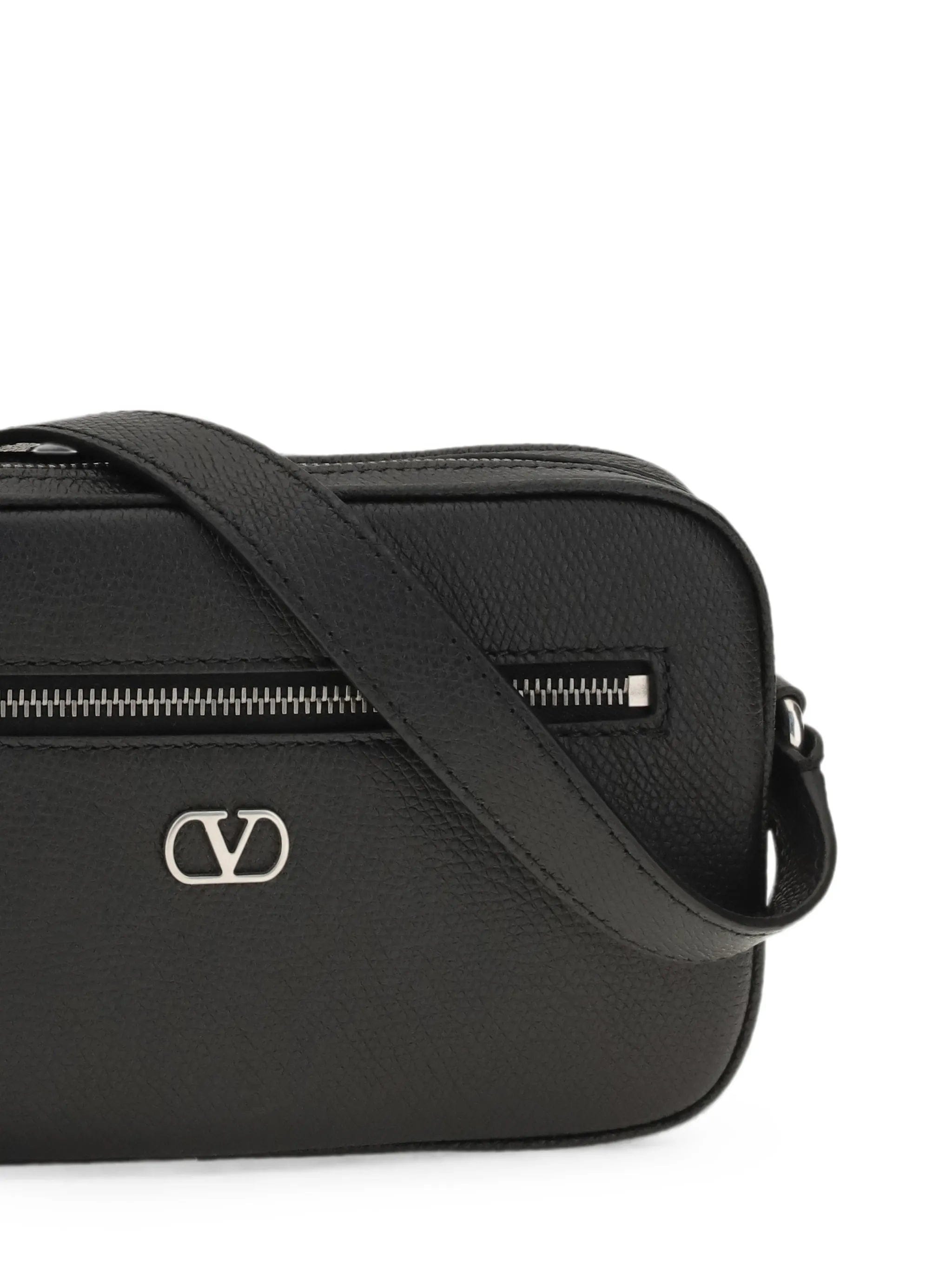 Valentino Garavani VLogo Signature leather messenger bag