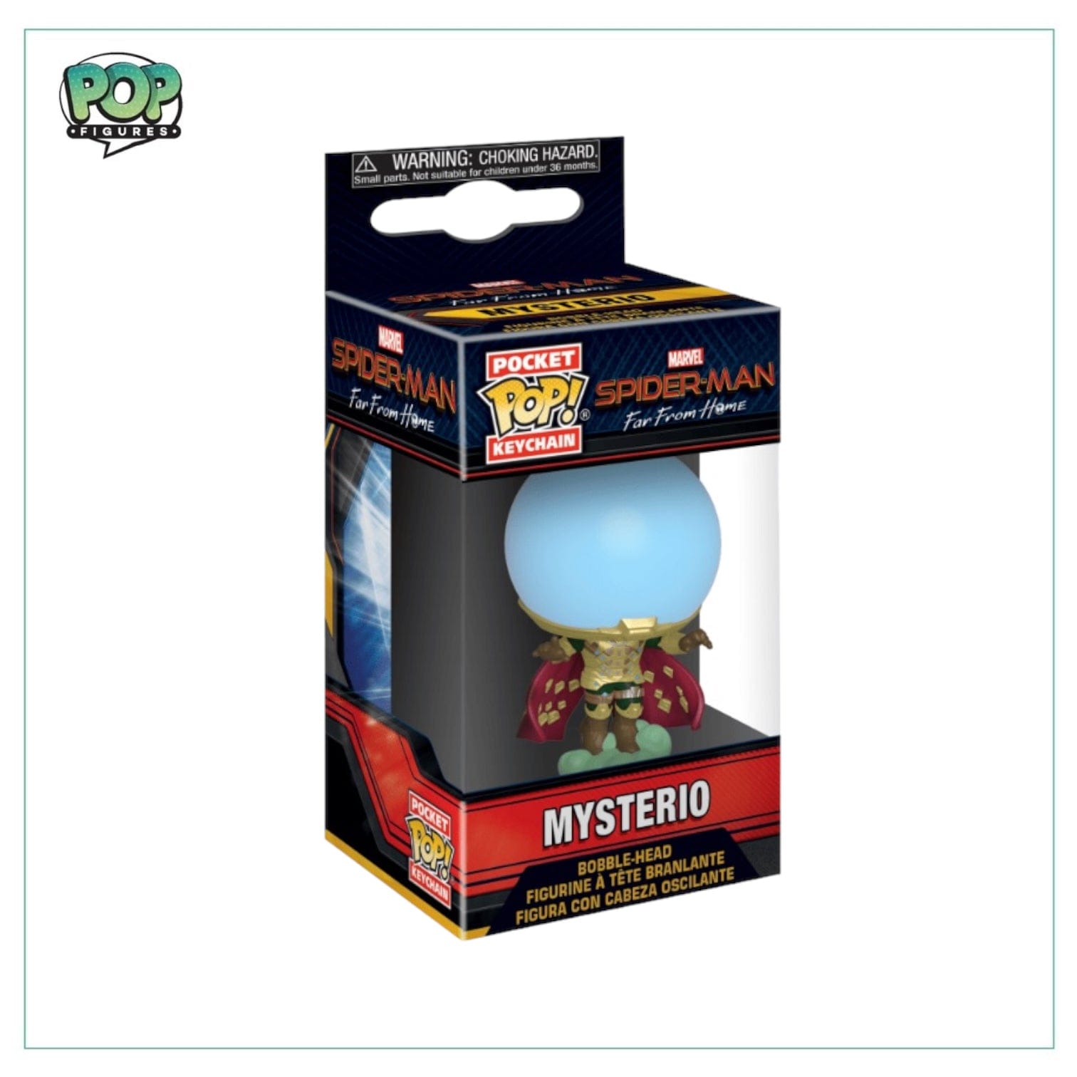 Funko Mysterio - Funko Pocket Pop! Keychain - Spider - Man Far From Home