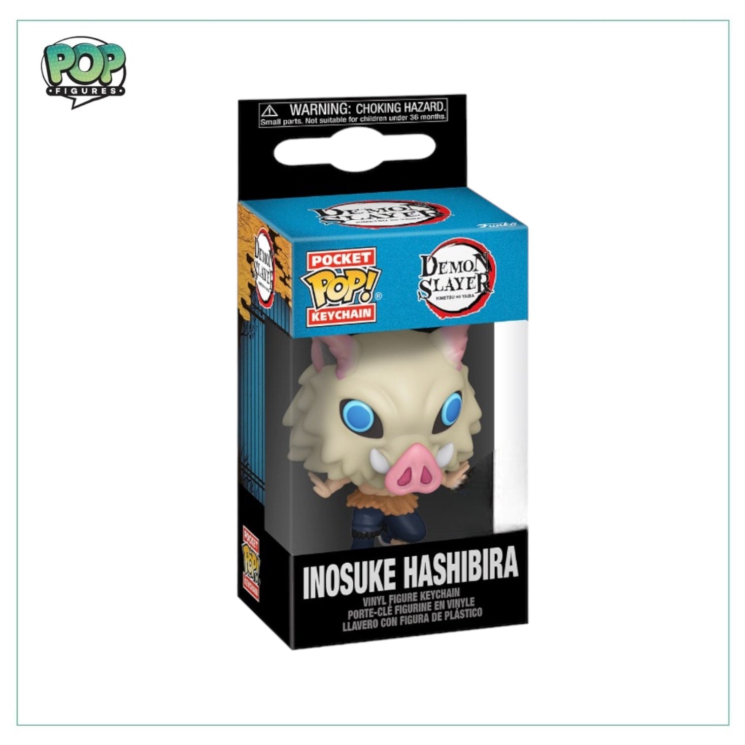 Funko Inosuke Hashibira Funko Pocket Pop! Keychain Demon Slayer