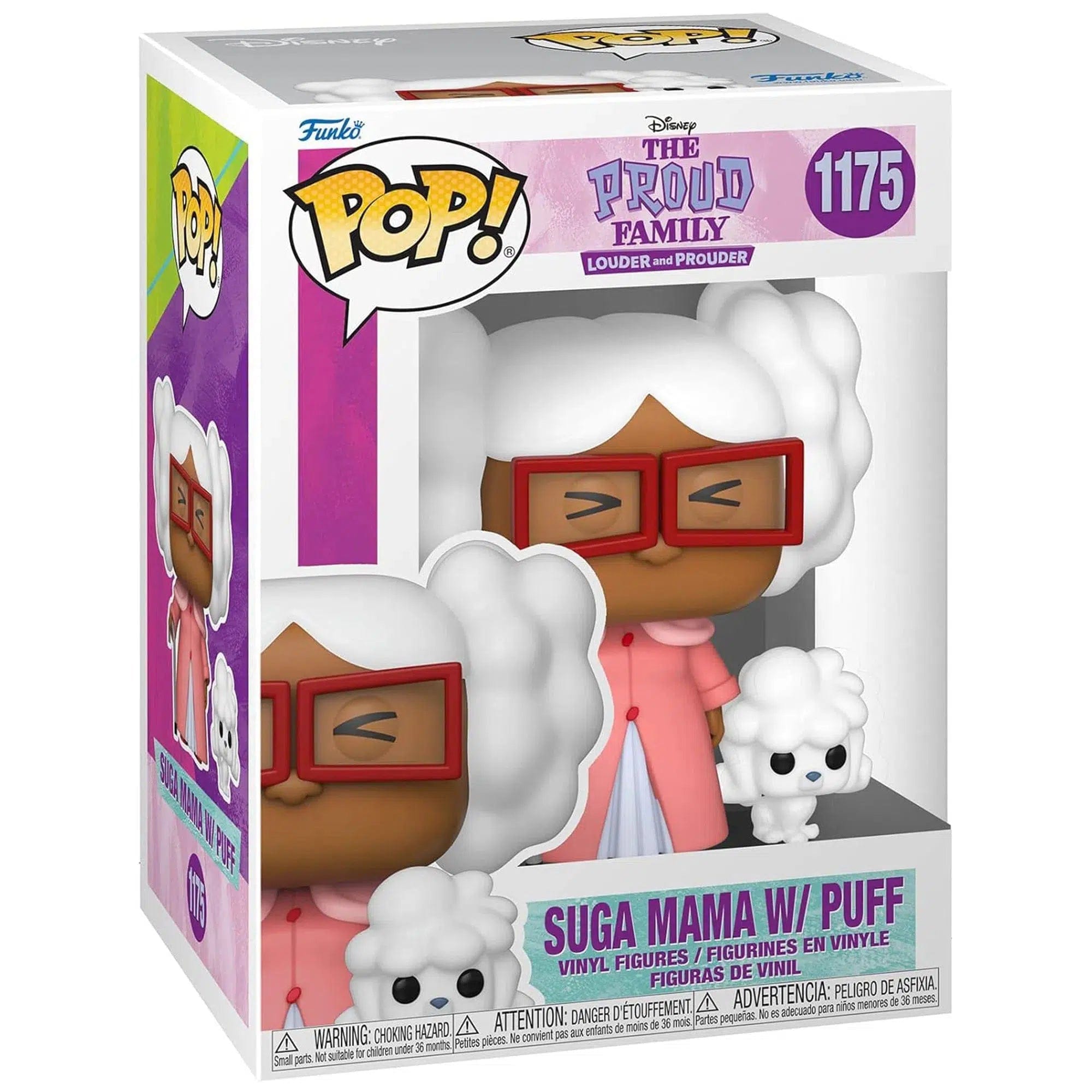 Funko Disney's The Proud Family: Louder and Prouder - Suga Mama With Puff Figure (#1175) - Funko - Pop! Series
