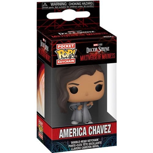 Funko Doctor Strange in the Multiverse of Madness Pocket Pop! Keychain America Chavez w/Robe