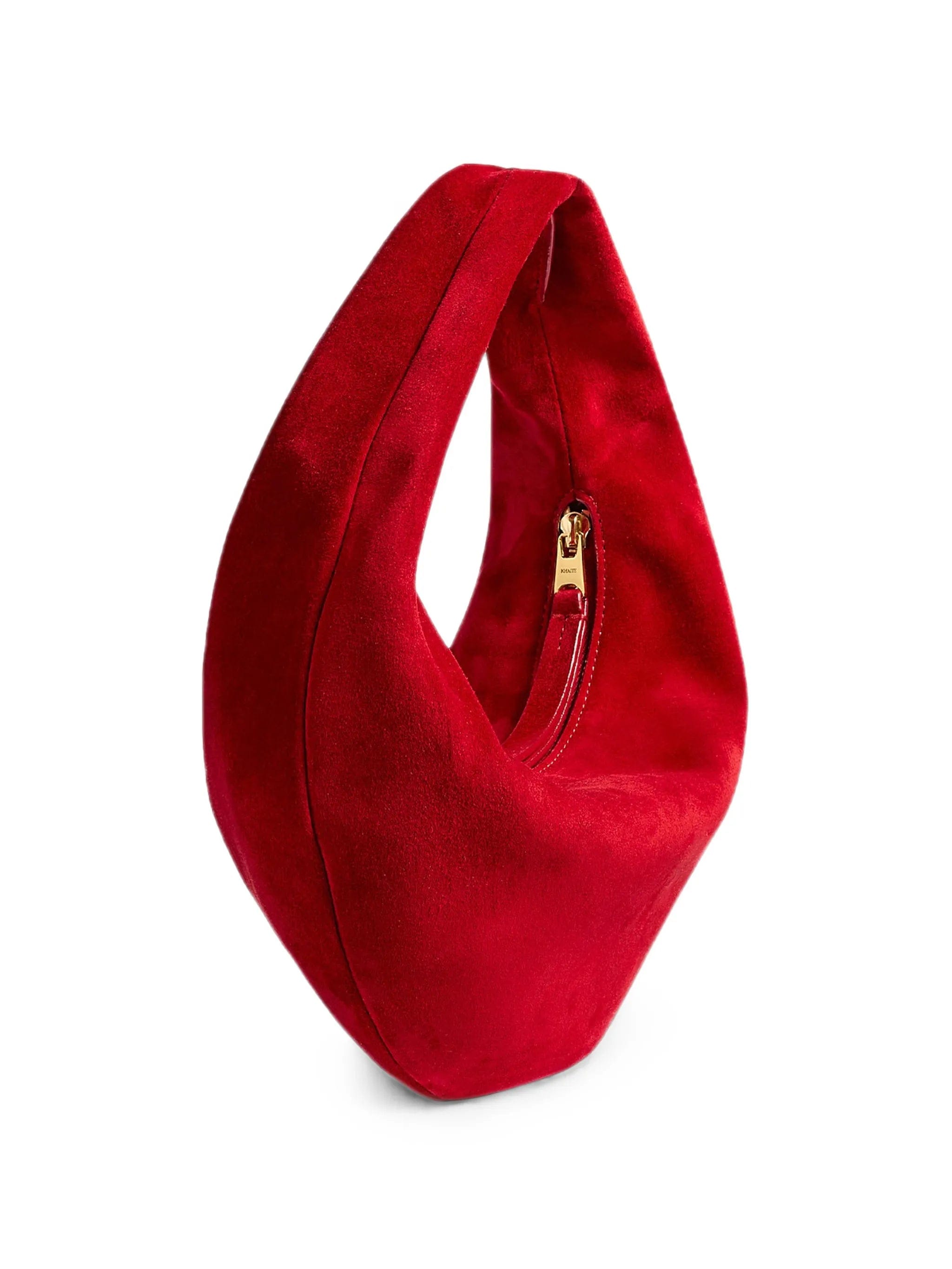 Khaite suede bag