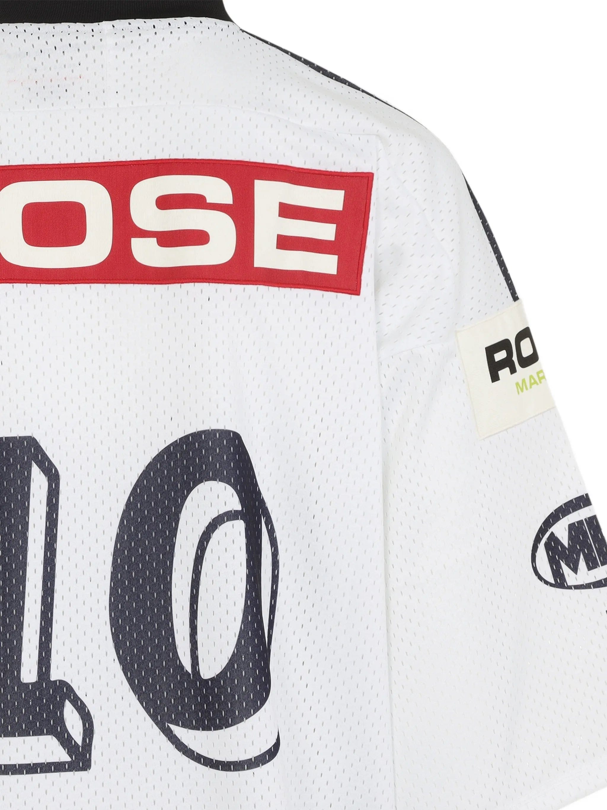 Martine Rose oversized hockey mesh t - shirt