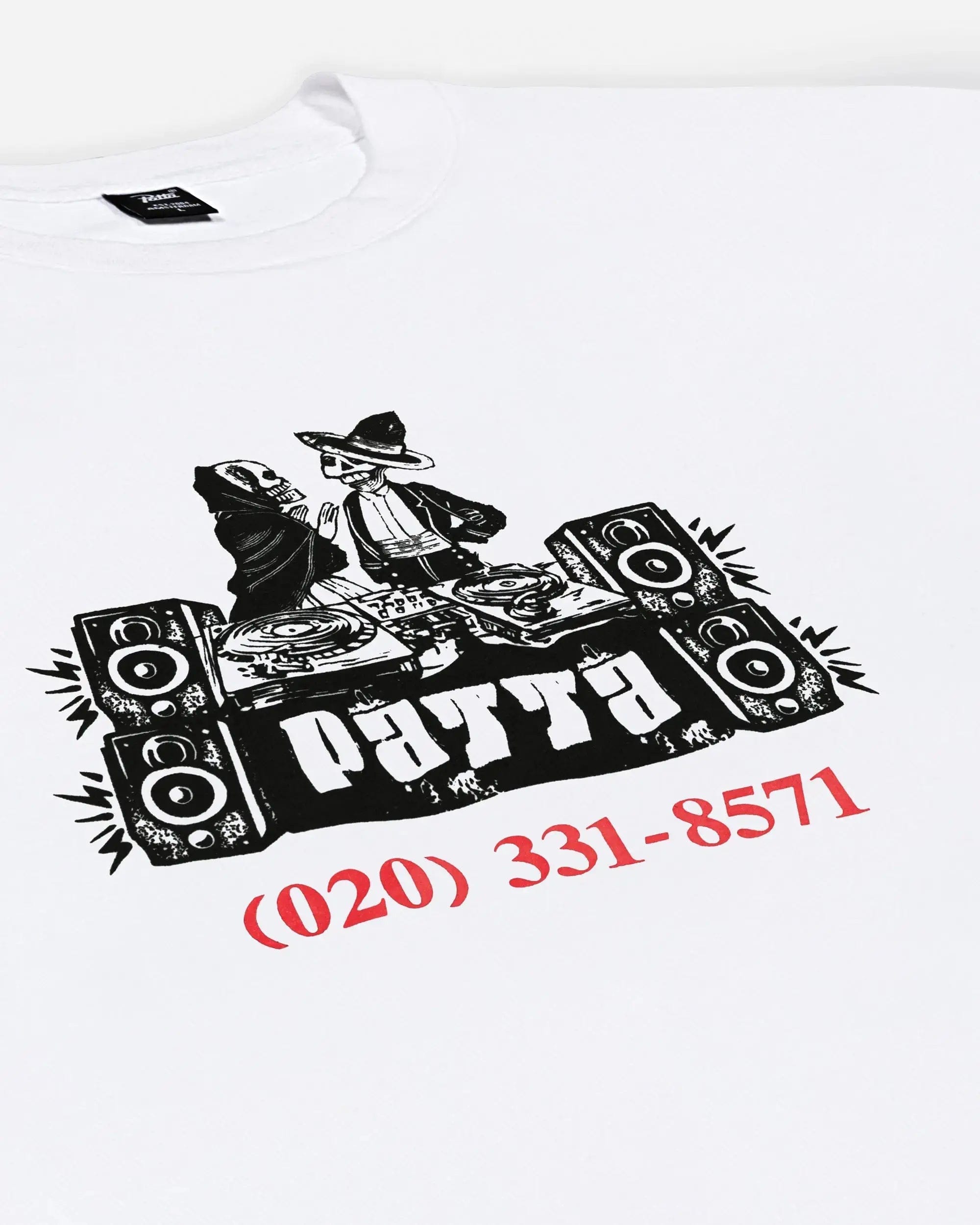 Patta DJ Skully T - Shirt (White)