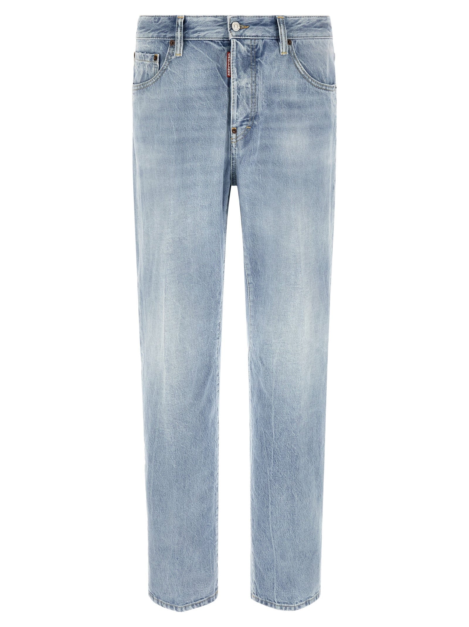 Dsquared² Cotton Straight - Leg Men's Jeans