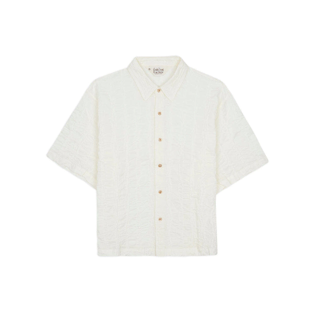 Brain Dead Twisted Piping Shirt - Natural