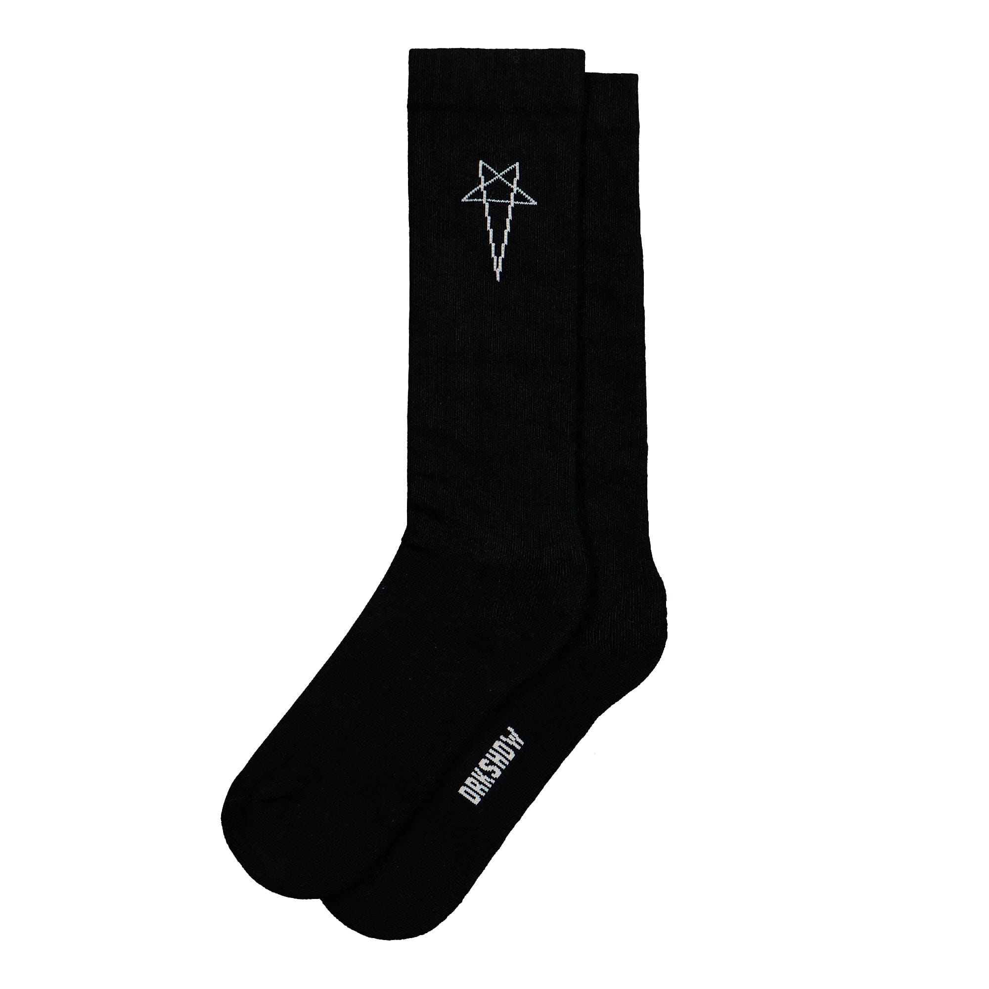 Rick Owens Pentagram Knee High Socks