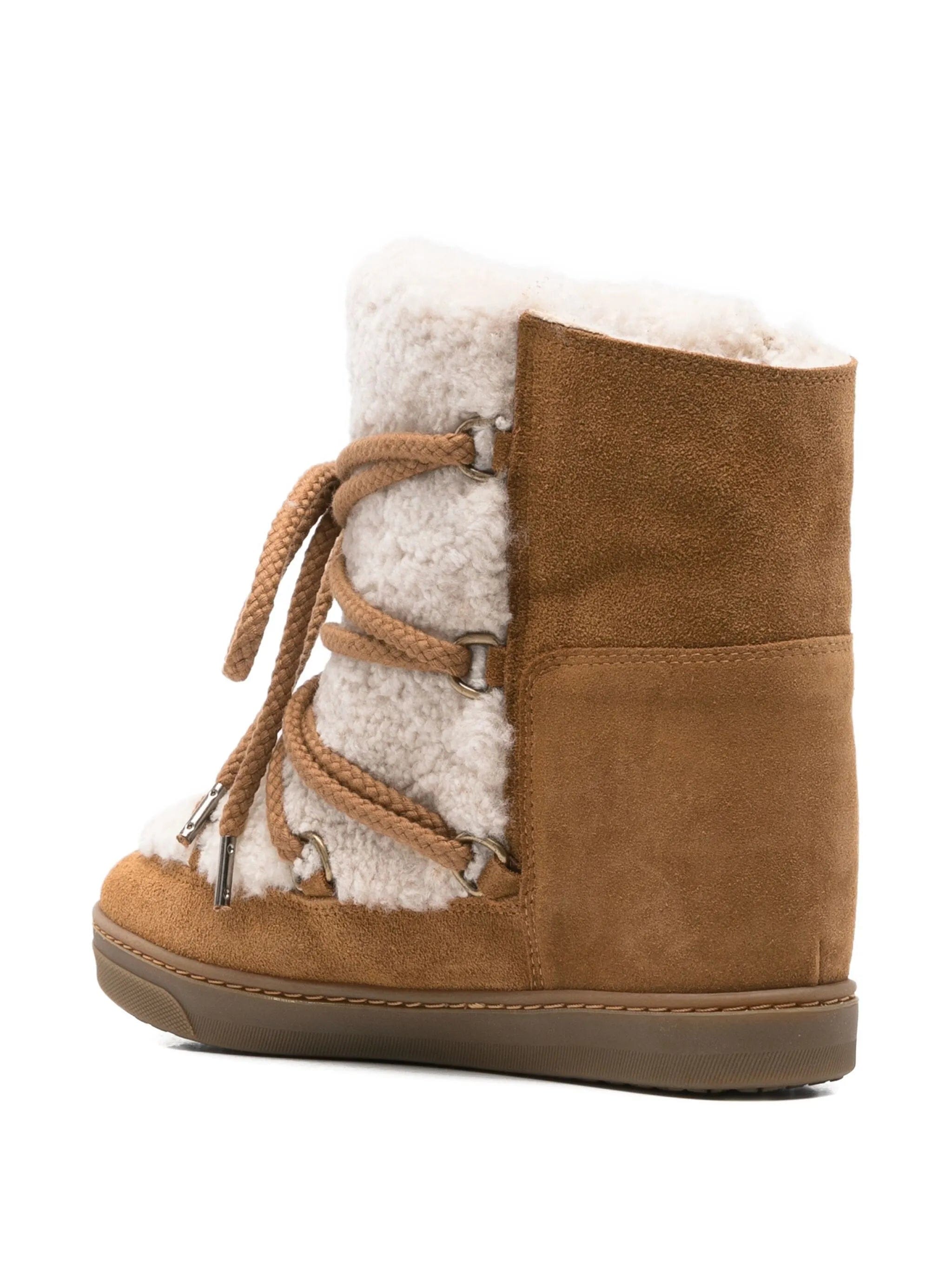 Isabel Marant Nowles shearling ankle boots