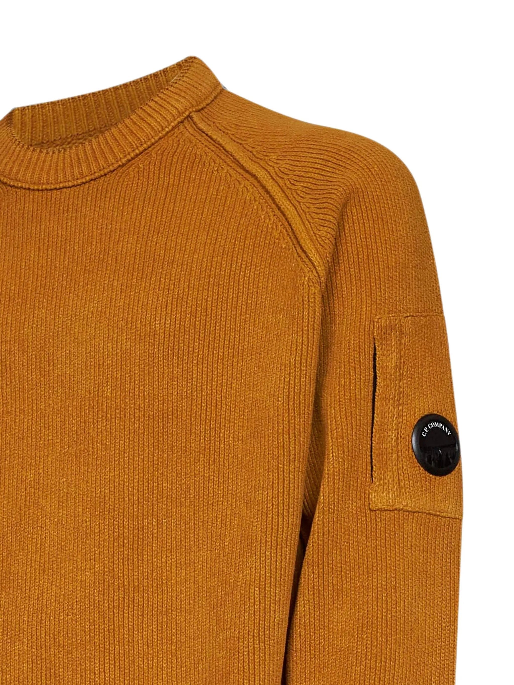 C.P. Company Lens detail raglan - sleeve sweater