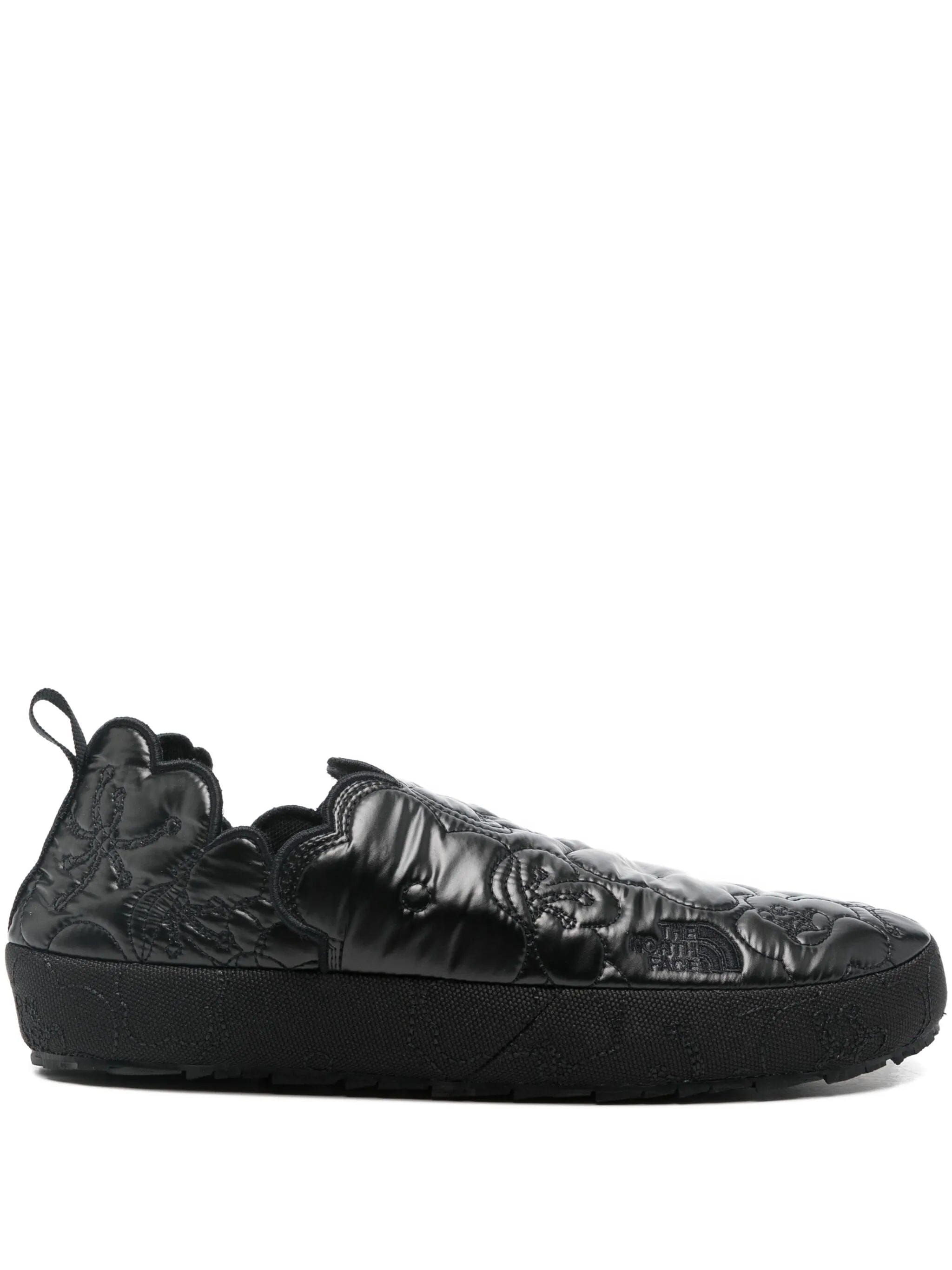 Cecilie Bahnsen floral quilted mules