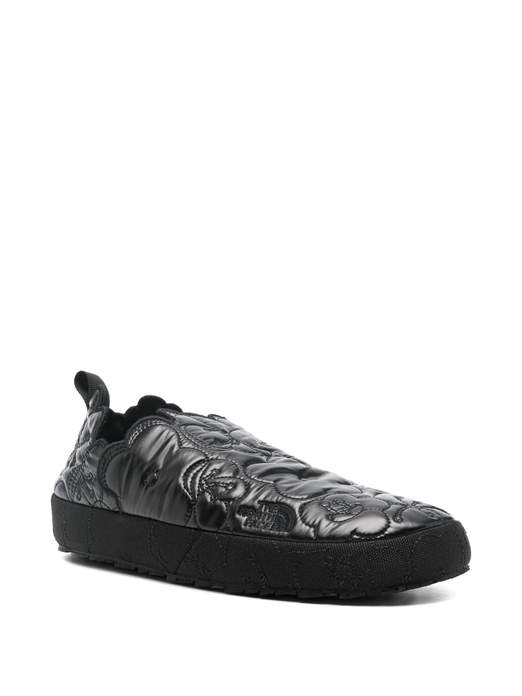 Cecilie Bahnsen floral quilted mules