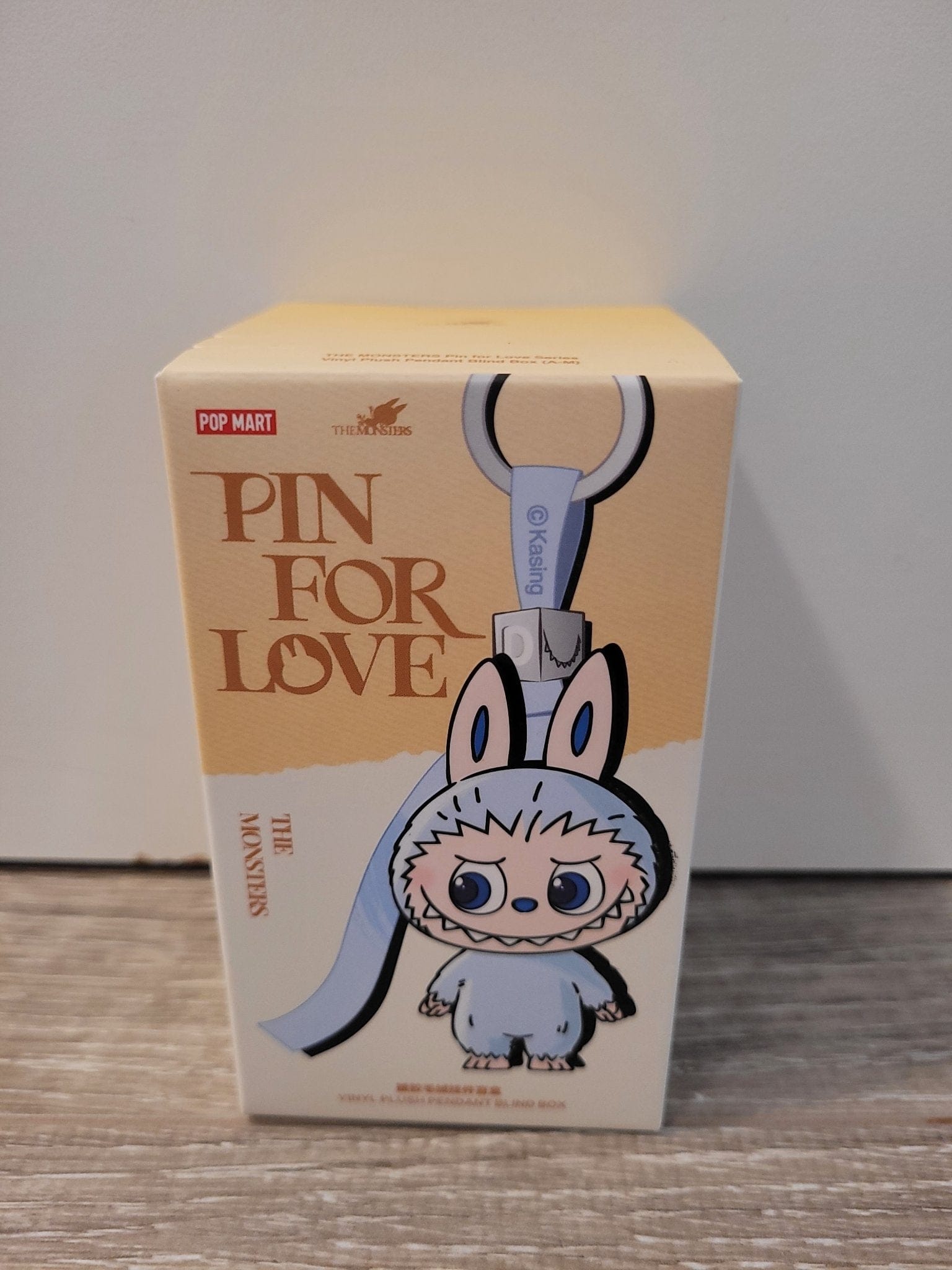 M.t.p C - The Monsters Labubu Pin for Love A - M Plush Set by Pop Mart