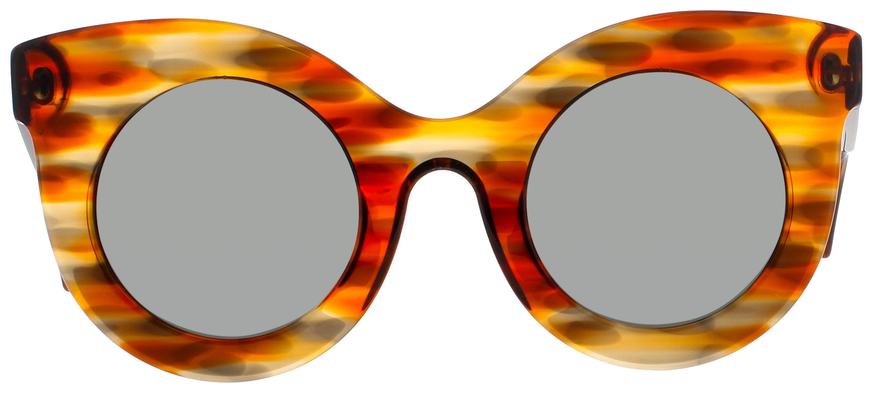 Andy Wolf Sunglasses ORANGE/BROWN