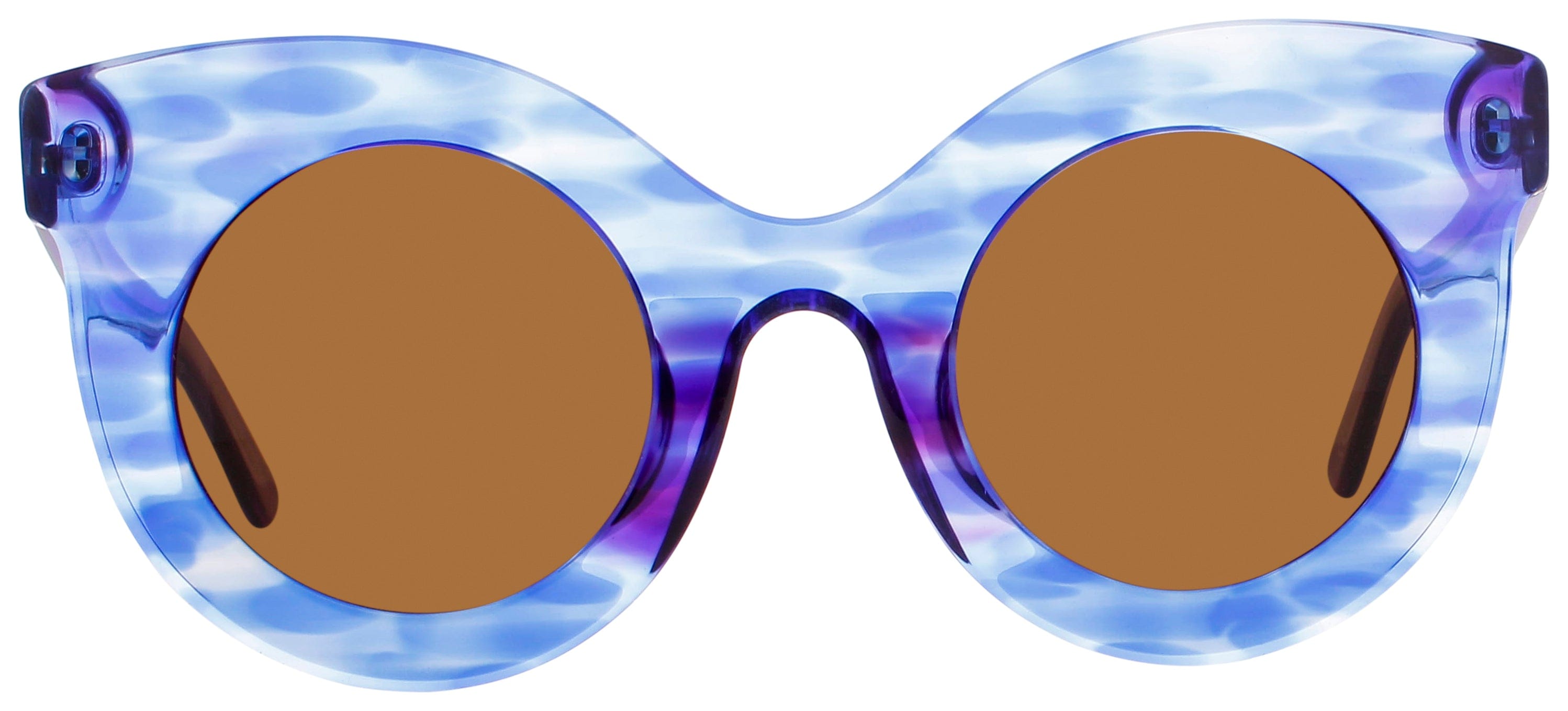 Andy Wolf Sunglasses ORANGE/BROWN