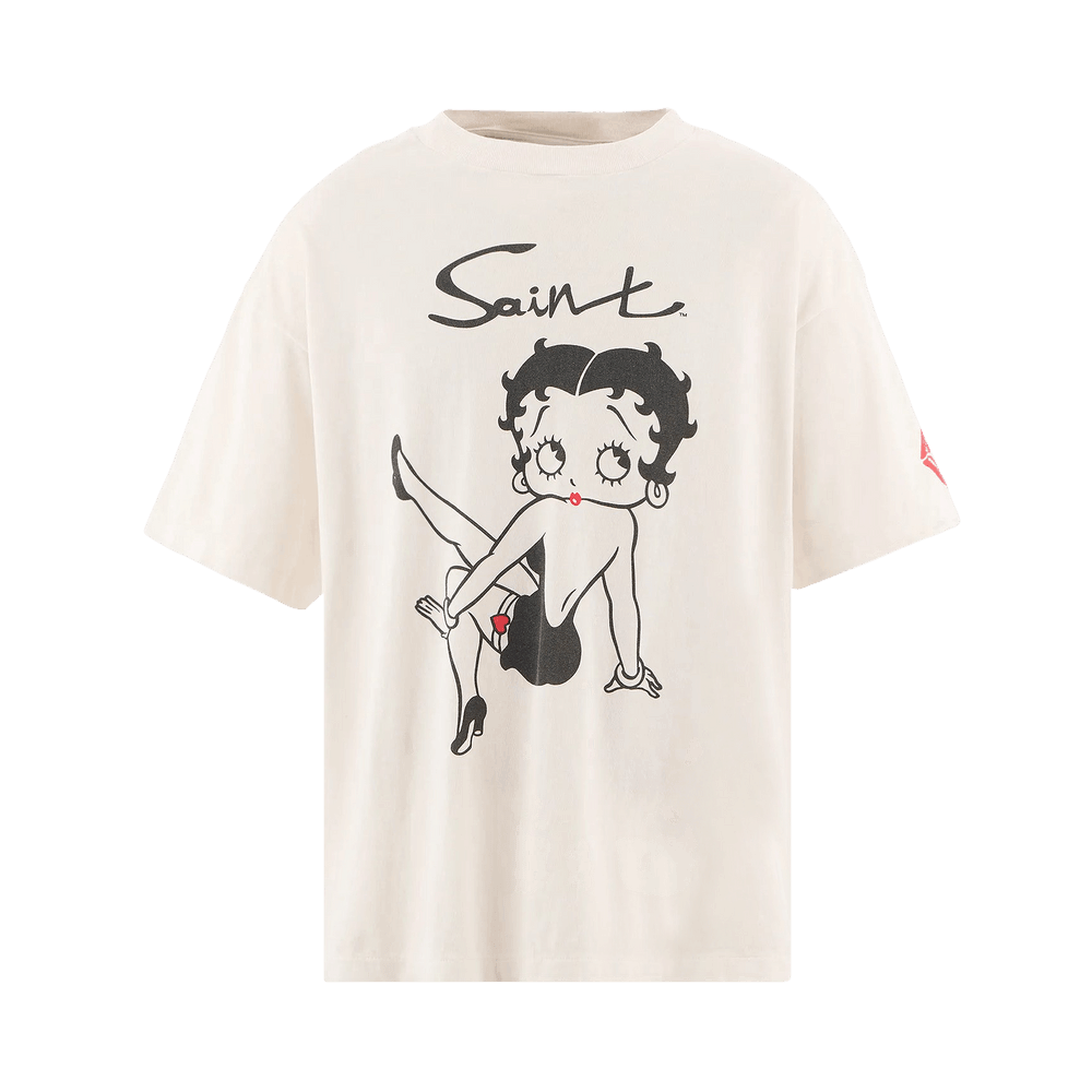 Saint Mxxxxxx Betty T-Shirt White Price in India | Culture Circle