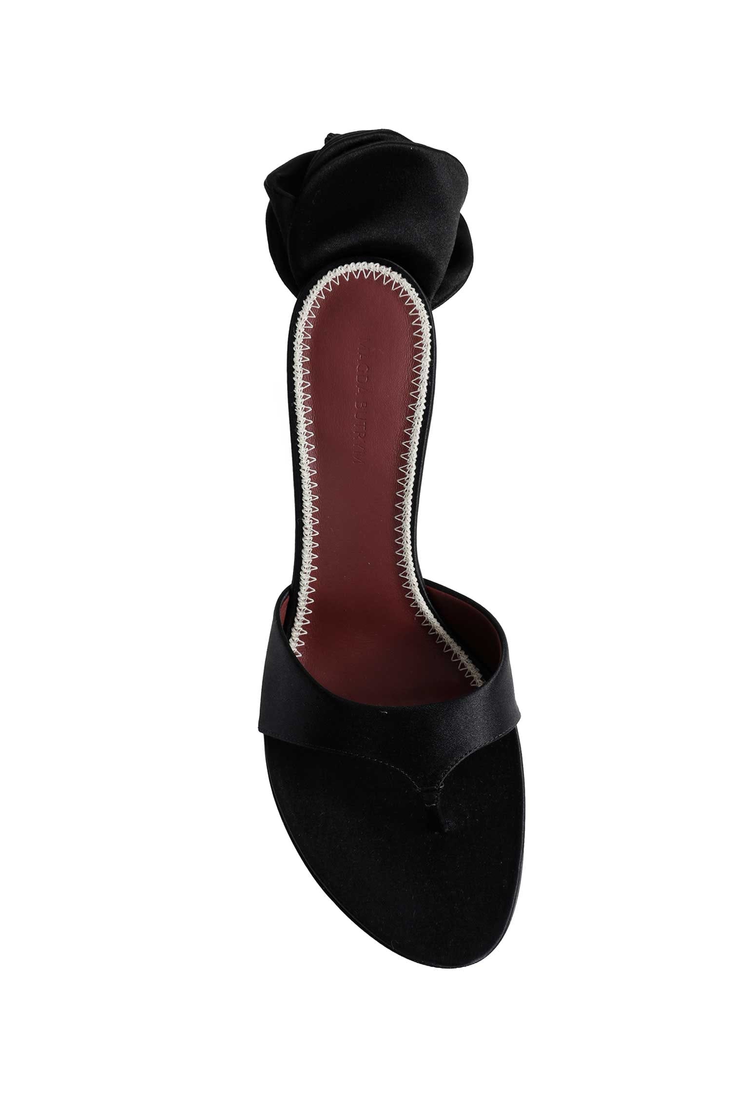 MAGDA Butrym Satin Thong Sandals