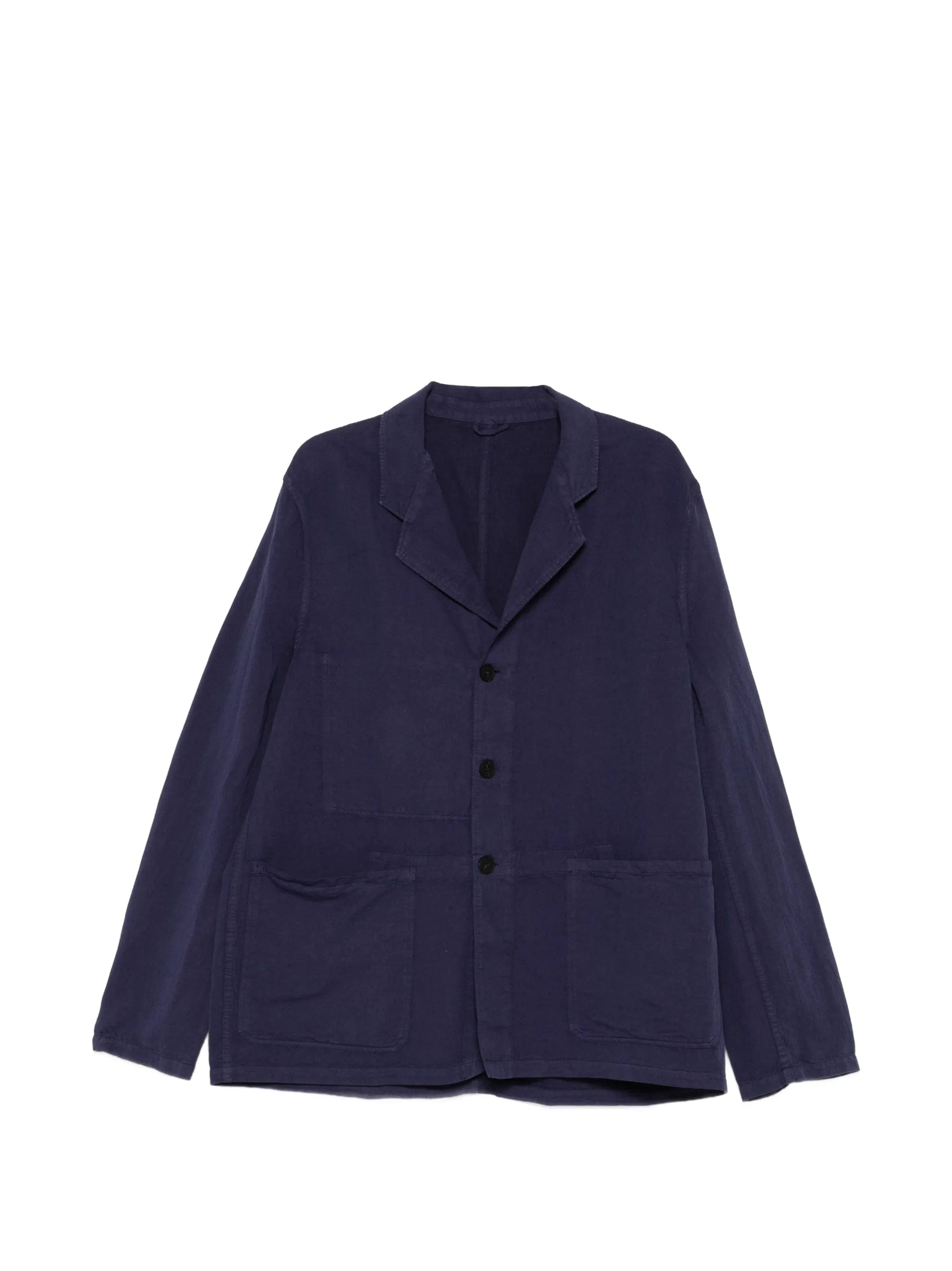 Studio Nicholson patch - pocket single - breasted jacket