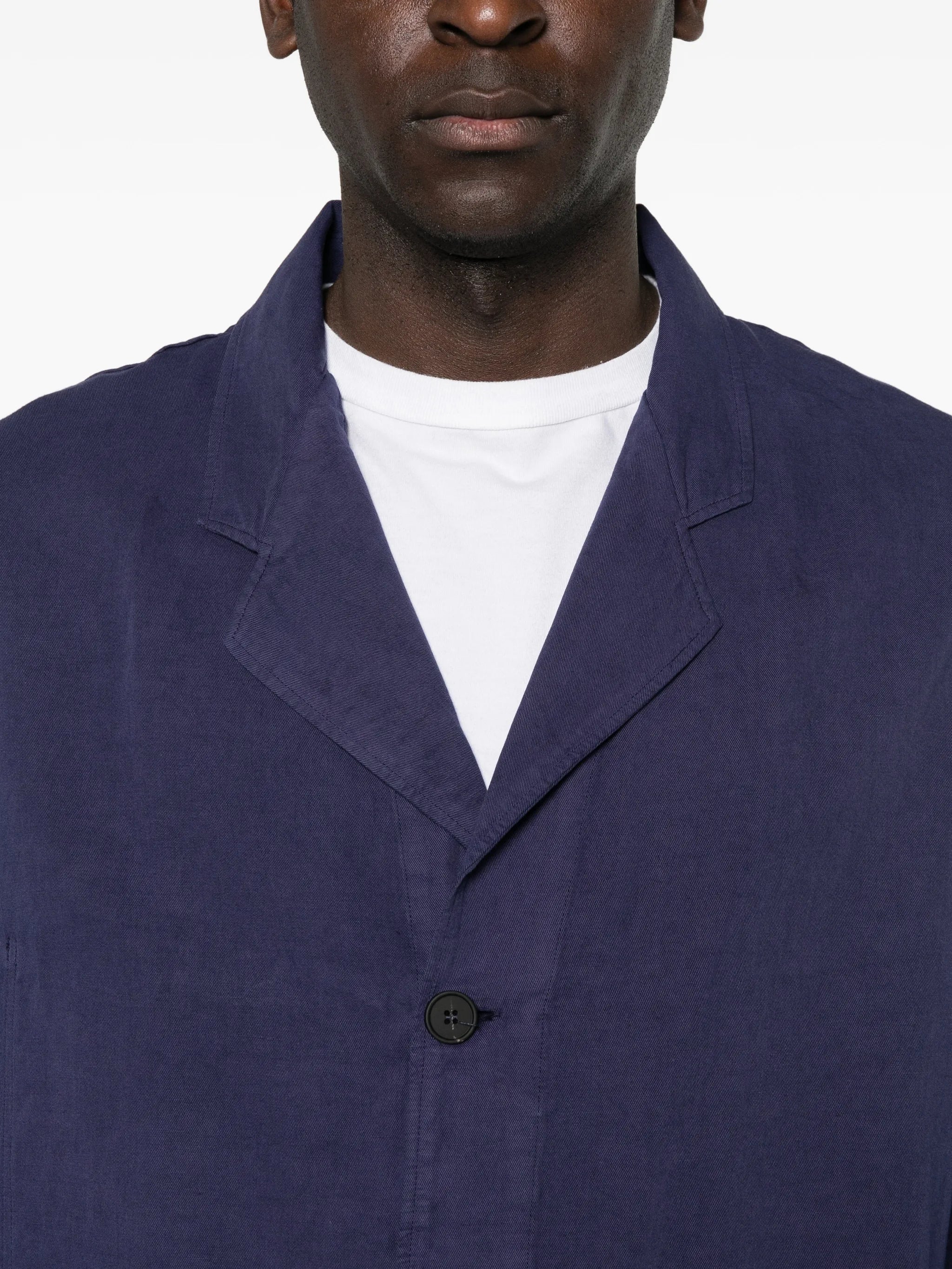 Studio Nicholson patch - pocket single - breasted jacket