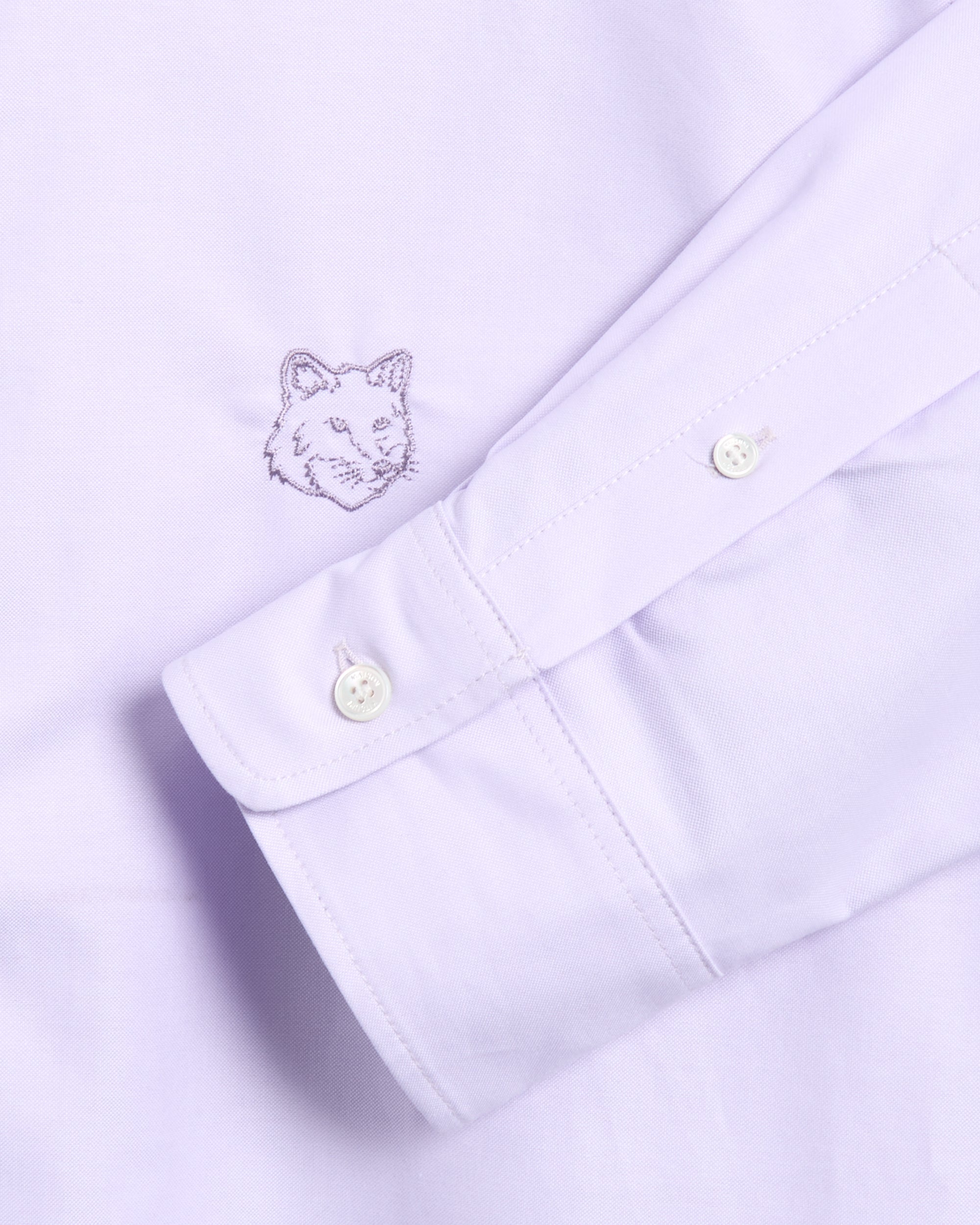 Maison Kitsuné Camisa Maison Kitsuné Maison Kitsuné Contour Fox Head Skate Men's Shirt para hombre