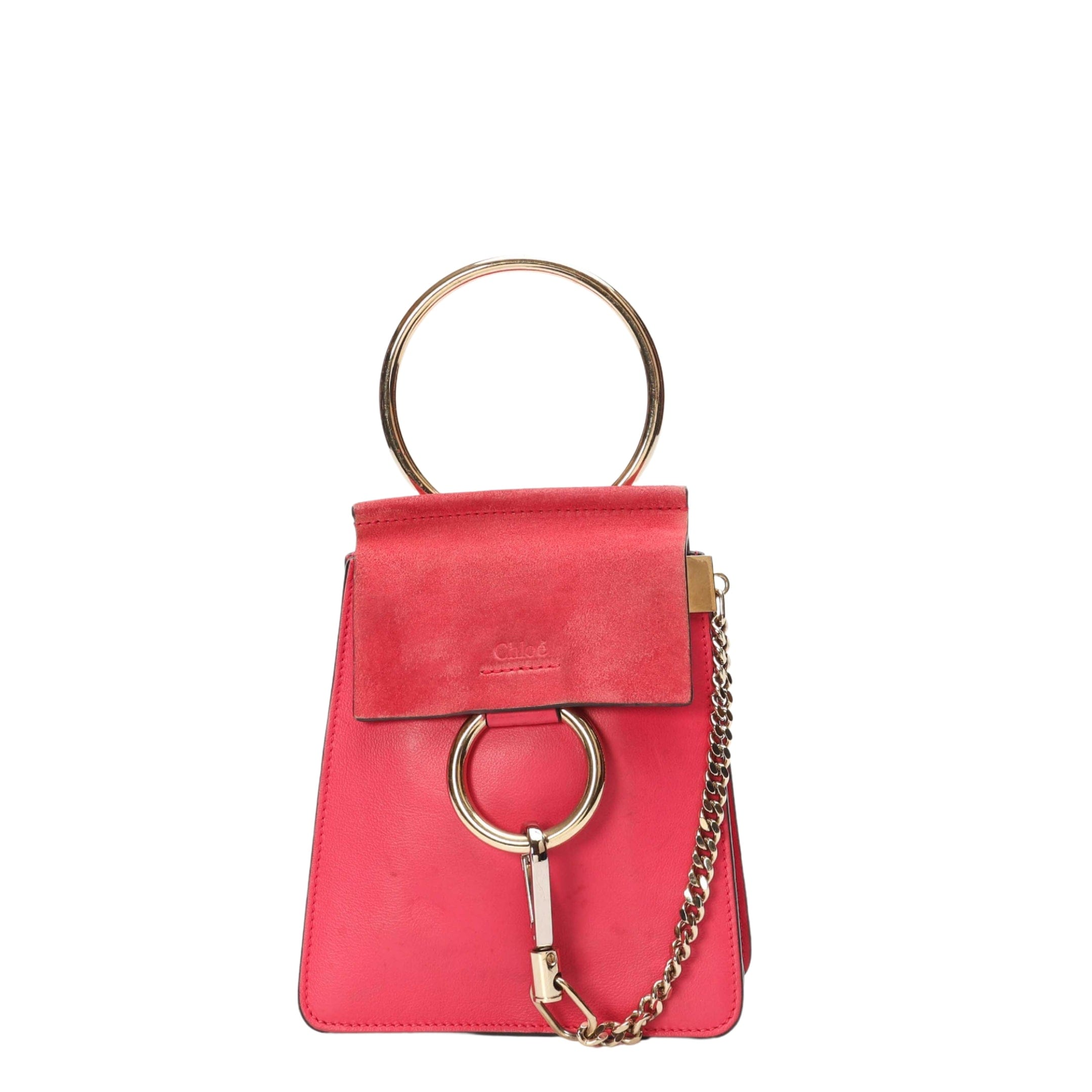 Chloe Fuchsia Faye Bracelet Bag