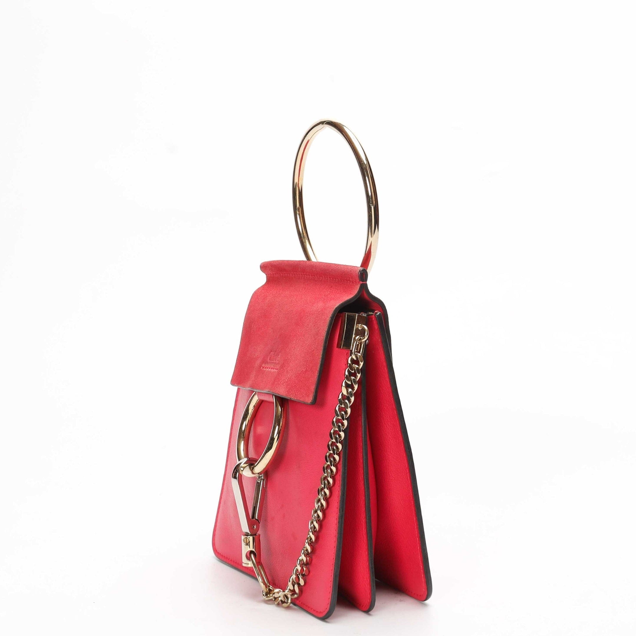 Chloe Fuchsia Faye Bracelet Bag