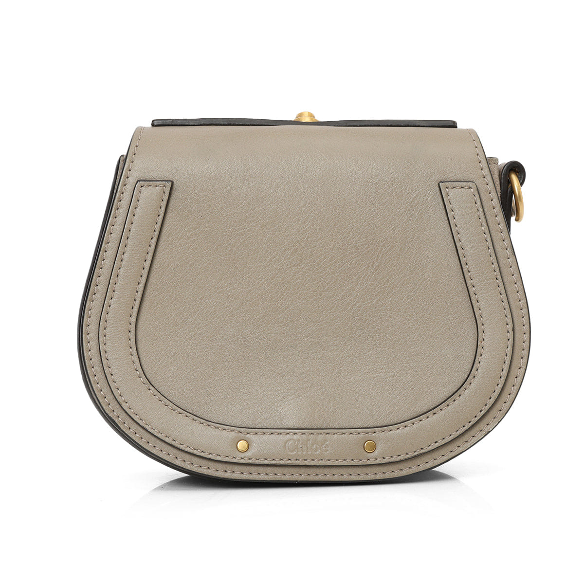 Chloe Nile Leather/ Suede Bracelet Bag One Size