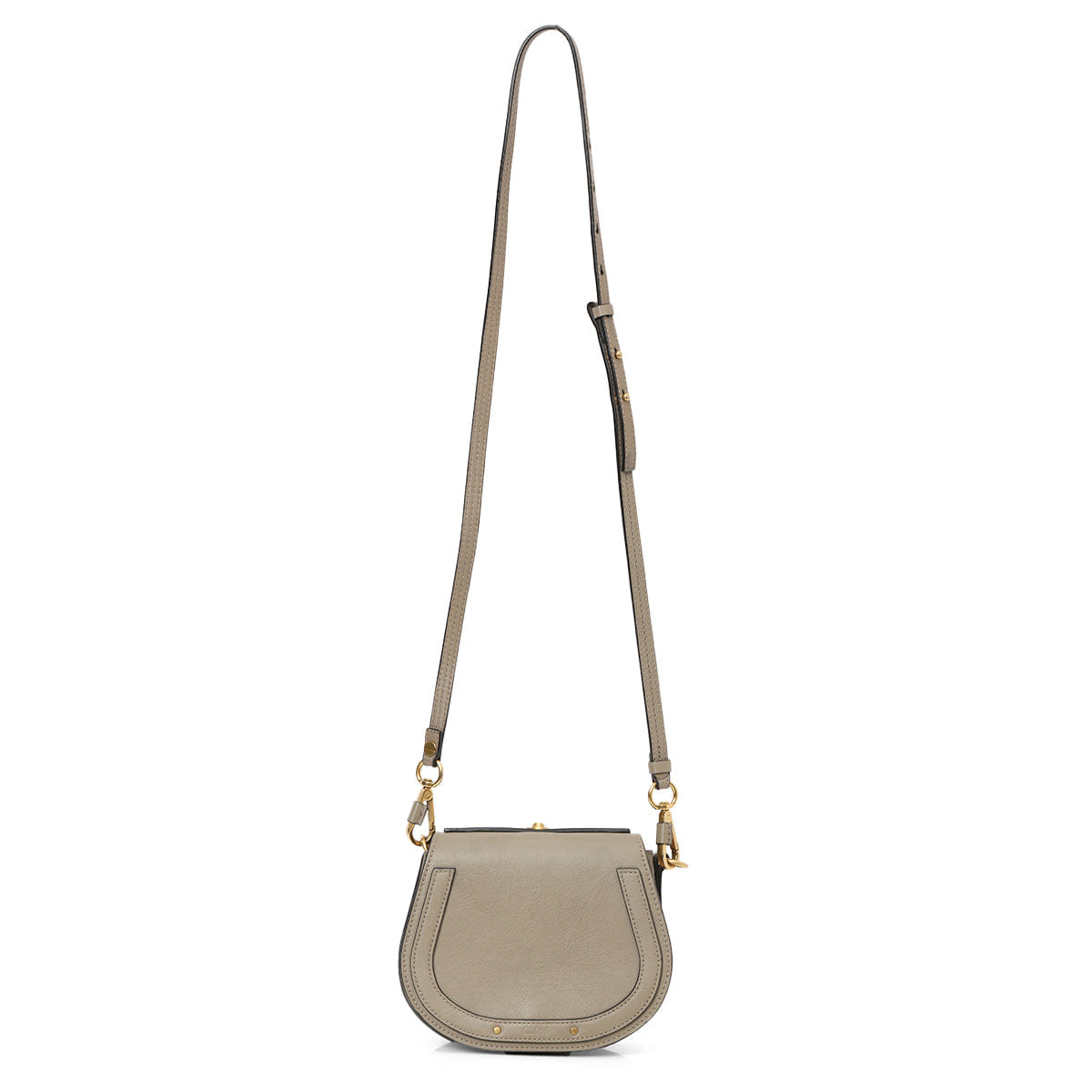 Chloe Nile Leather/ Suede Bracelet Bag One Size
