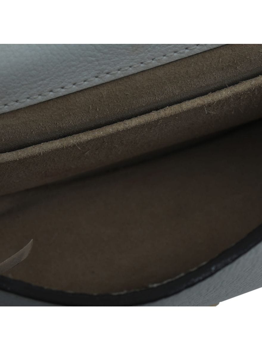 Chloe Leather & Suede Small Nile Bracelet Bag with Strap