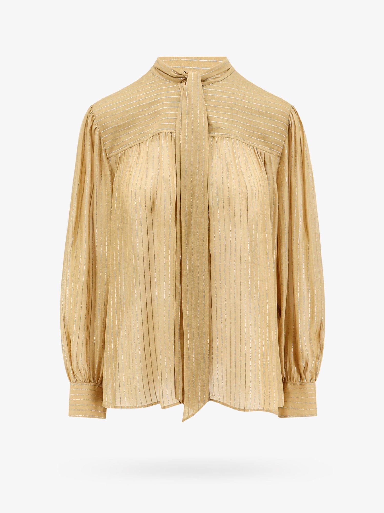 Chloe Silk shirt with lurex details