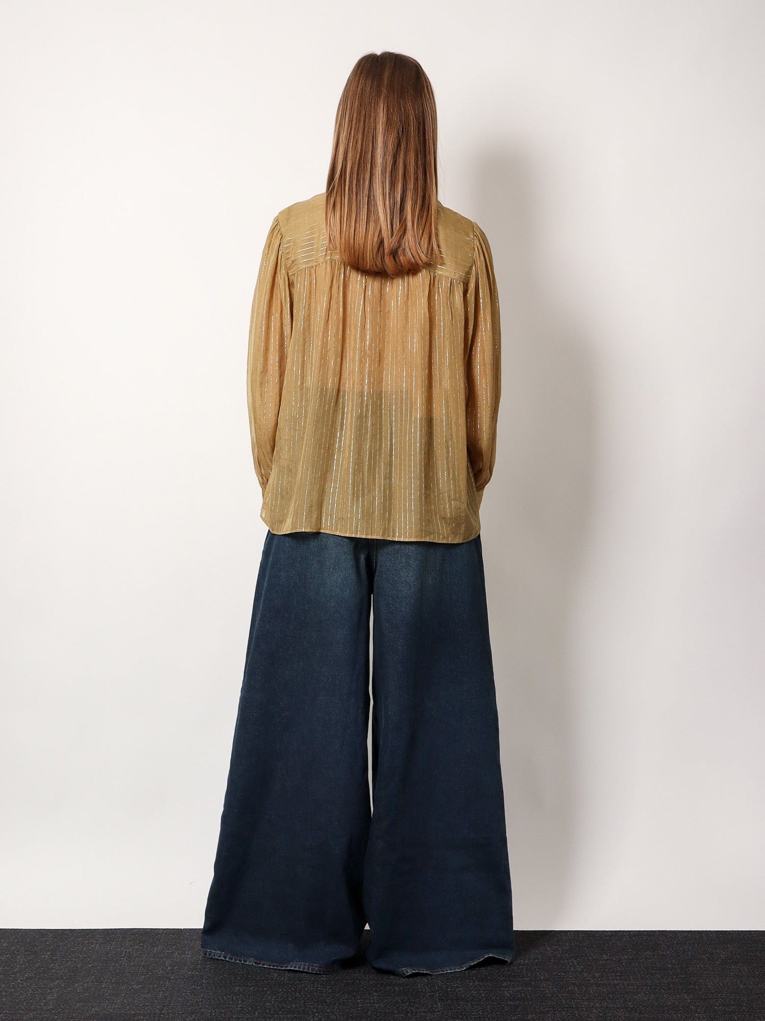 Chloe Silk shirt with lurex details